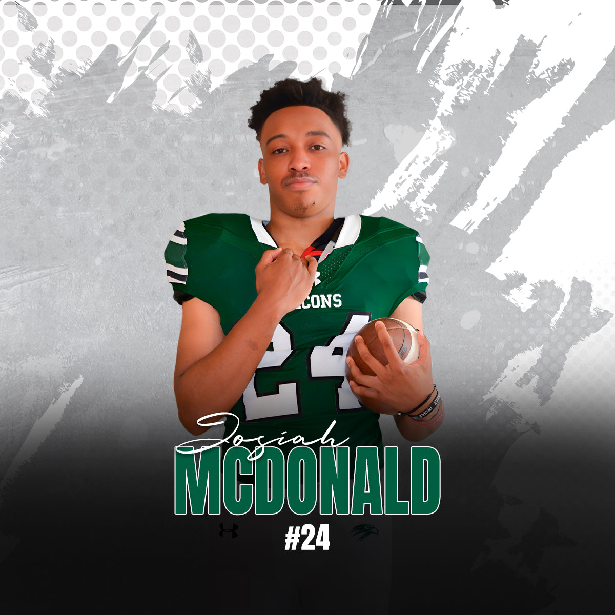 Sports Team Spirit Button | Personalized Button | Senior Night | Football | Switch