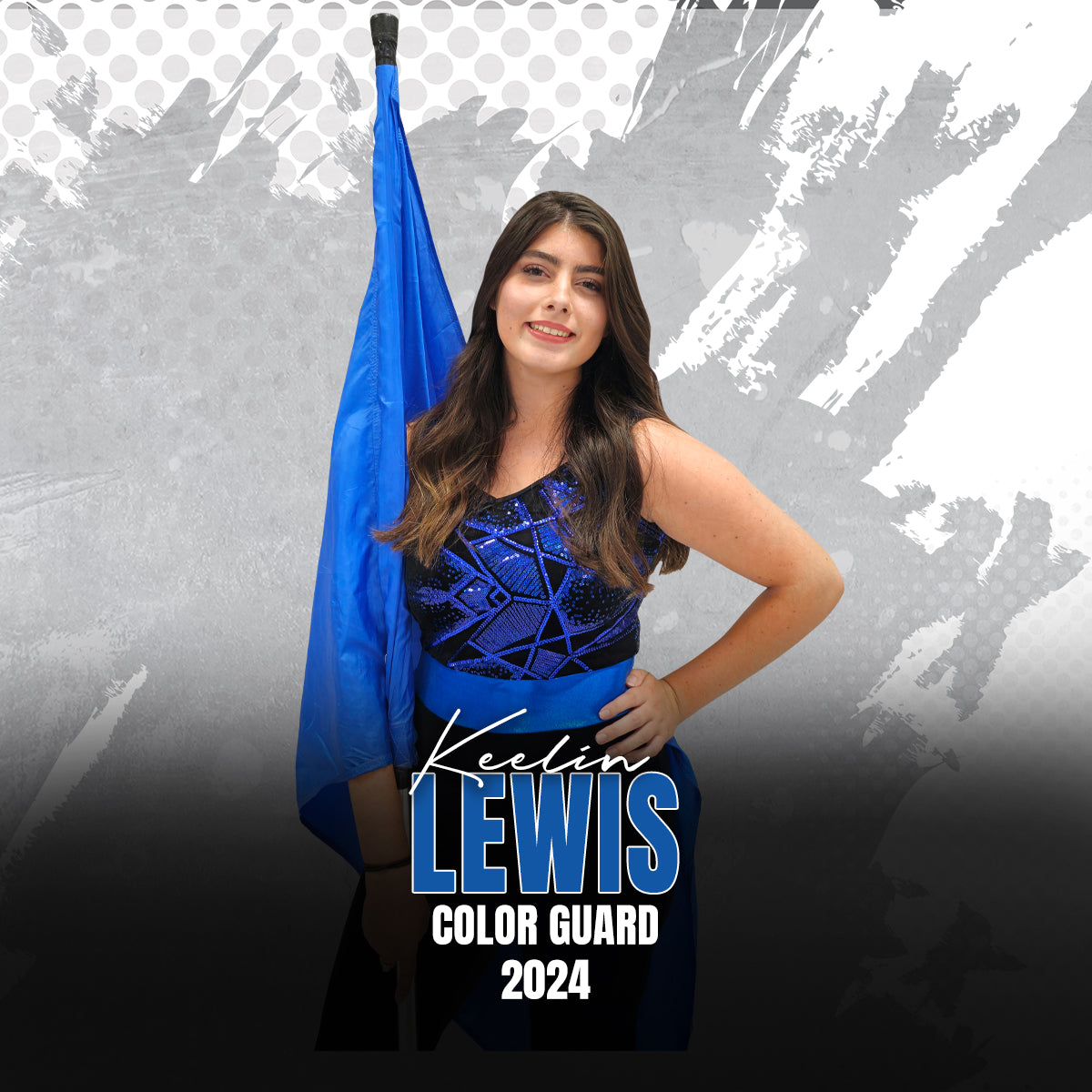 Sports Team Spirit Button | Personalized Button | Senior Night | Color Guard | Switch