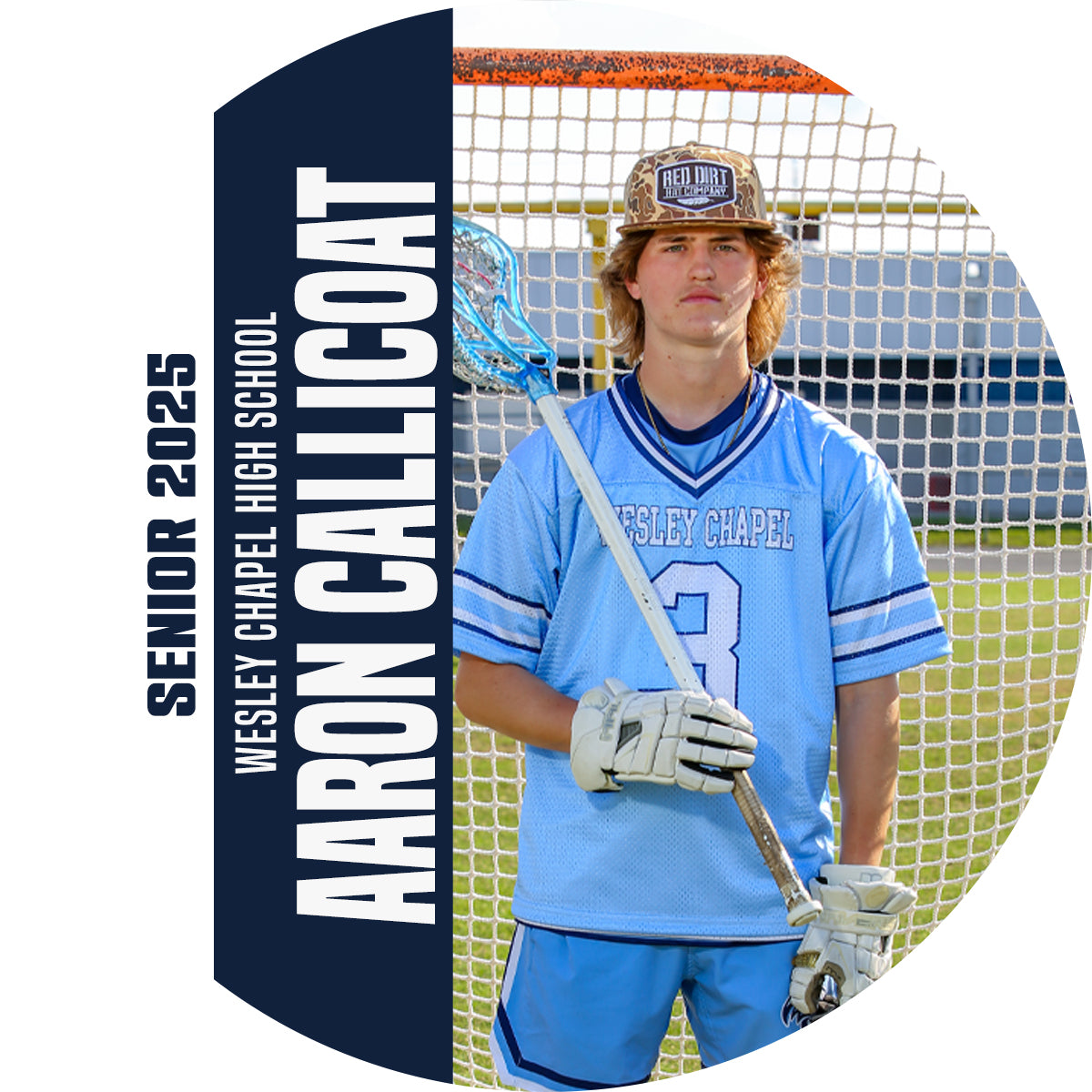 Sports Team Spirit Button | Personalized Button | Senior Night | Lacrosse | Champion's Pride