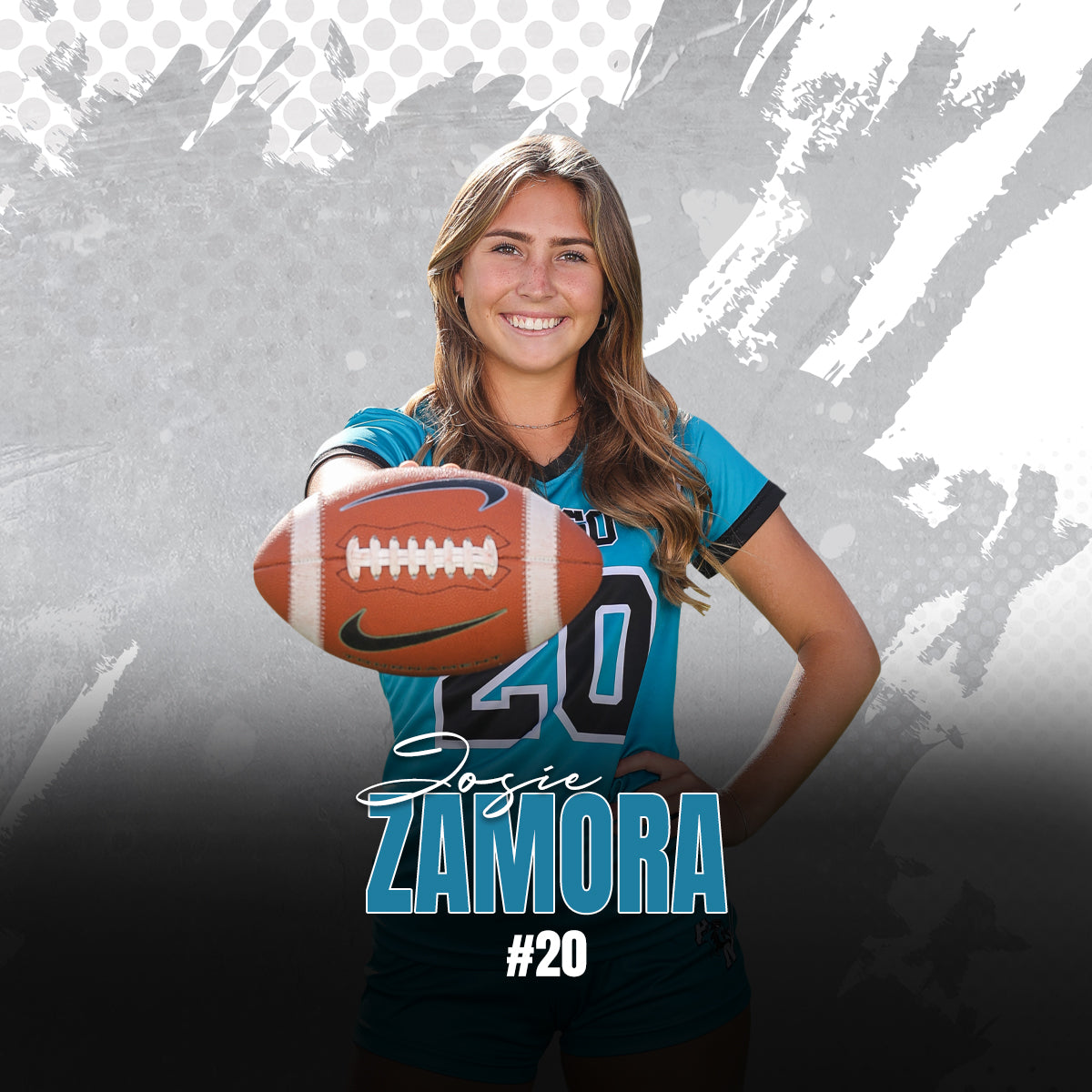 Sports Team Spirit Button | Personalized Button | Senior Night | Flag Football | Switch