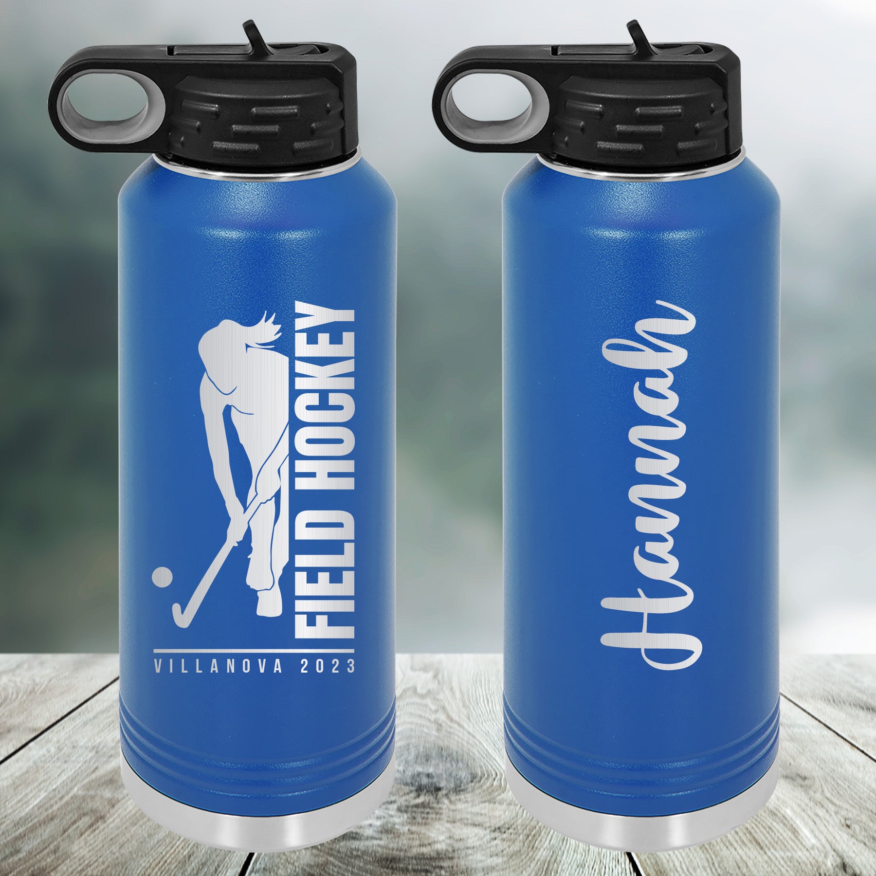 Hockey Personalized Insulated 12 oz. Water Bottle