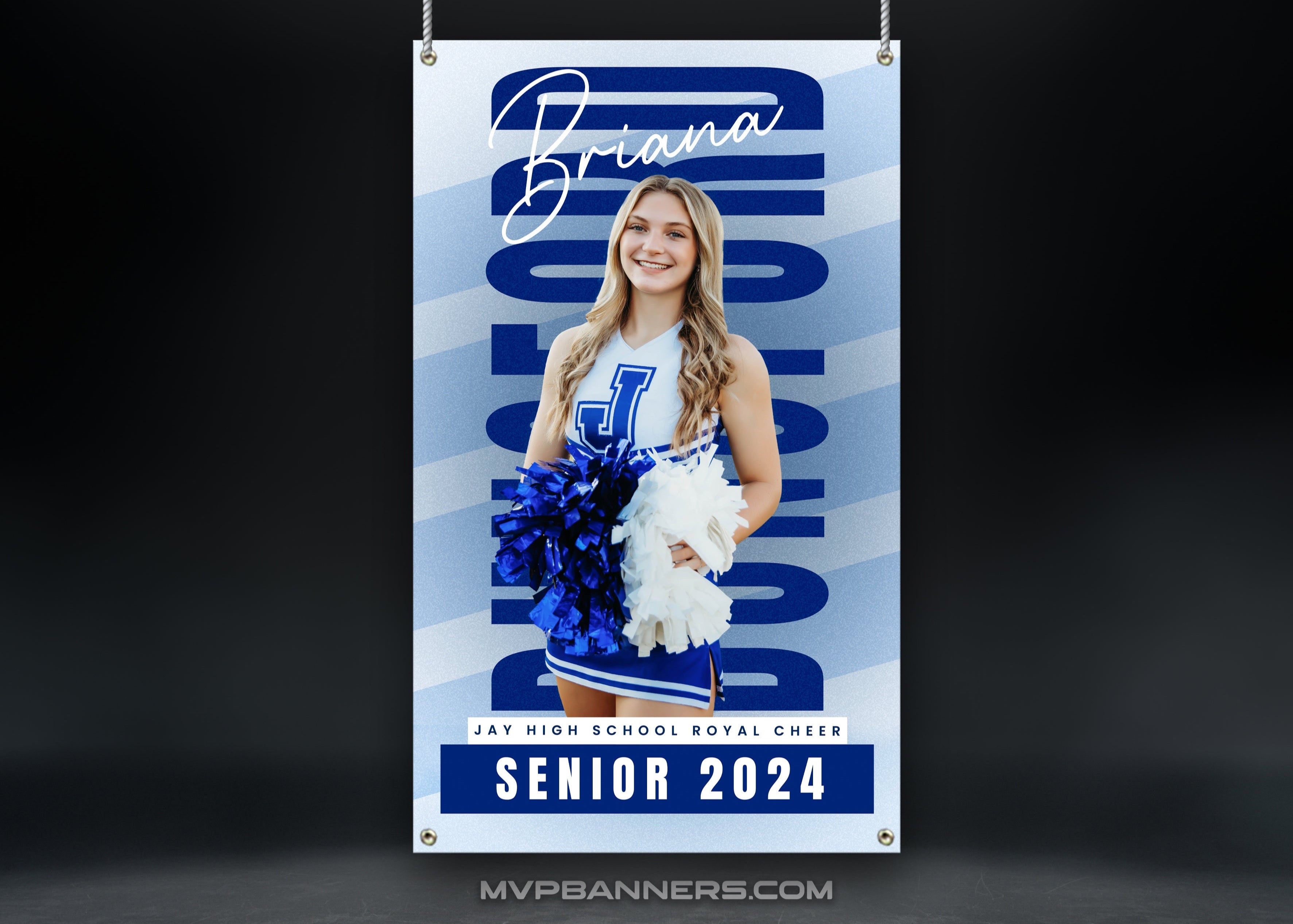 Custom Sports Banner | Senior Night | Cheer | Dance | Peak Motion