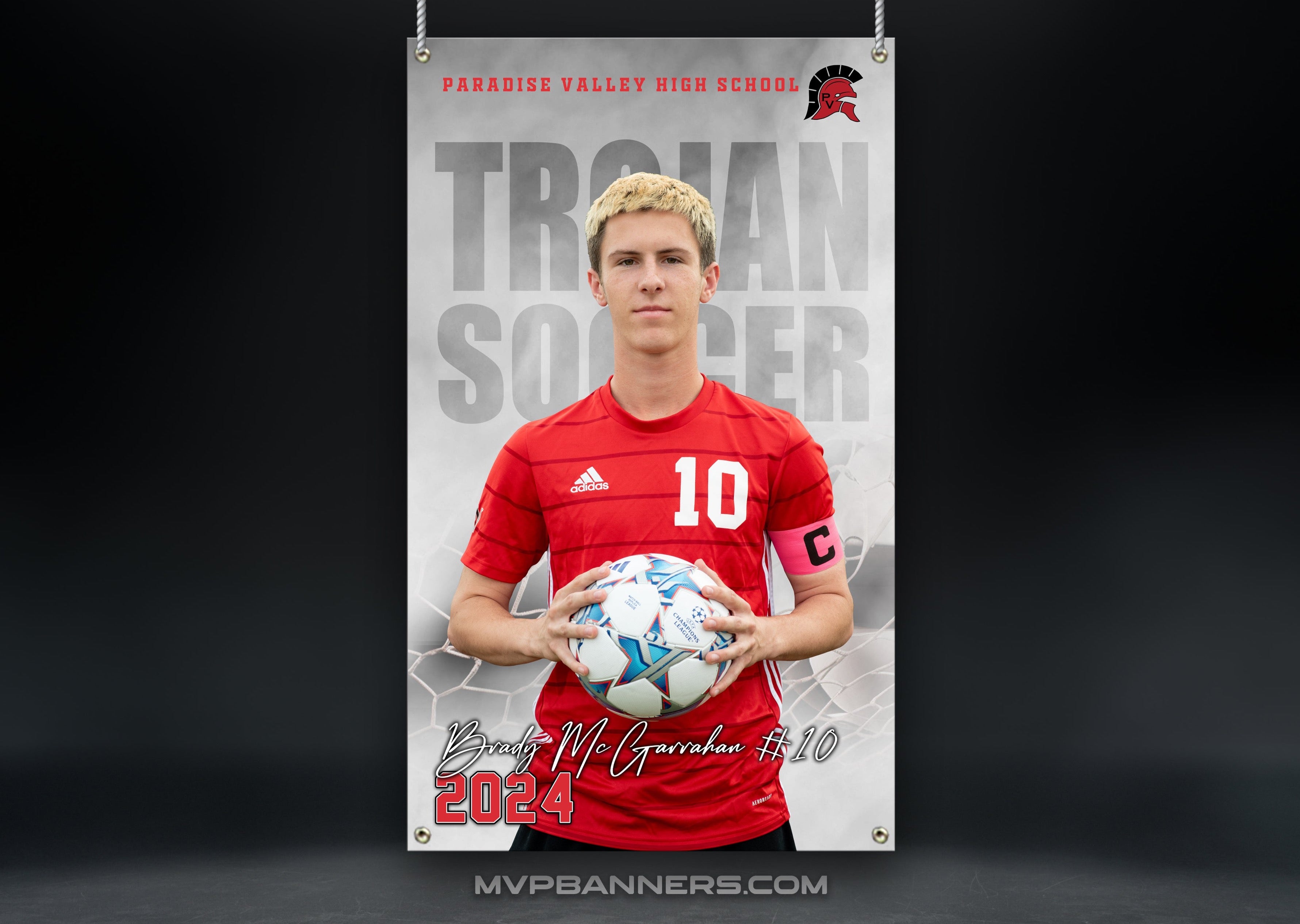 Soccer Sports Banner | Senior Night | Night time Mist