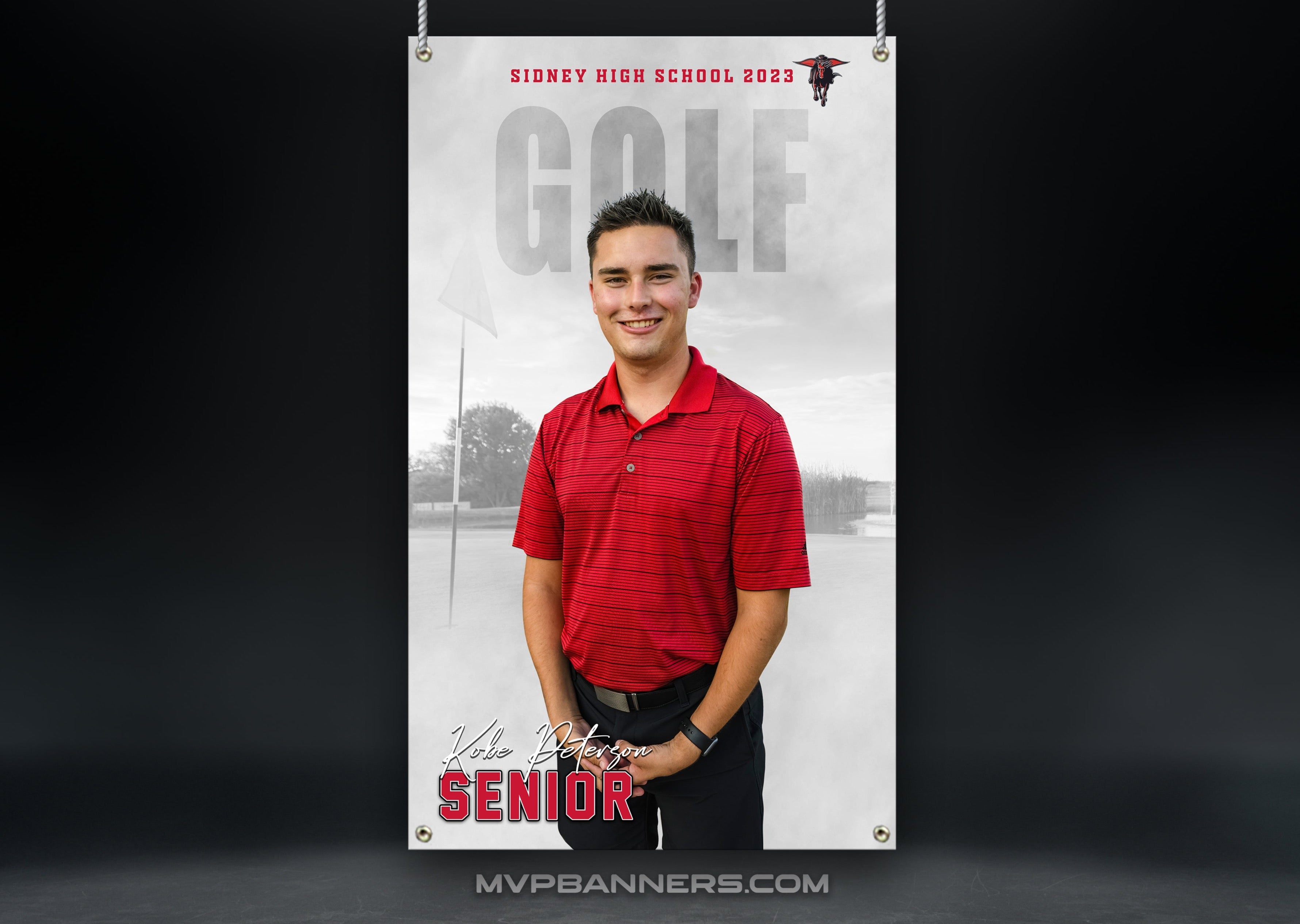 Golf Sports Banner | Senior Night | Night Time Mist