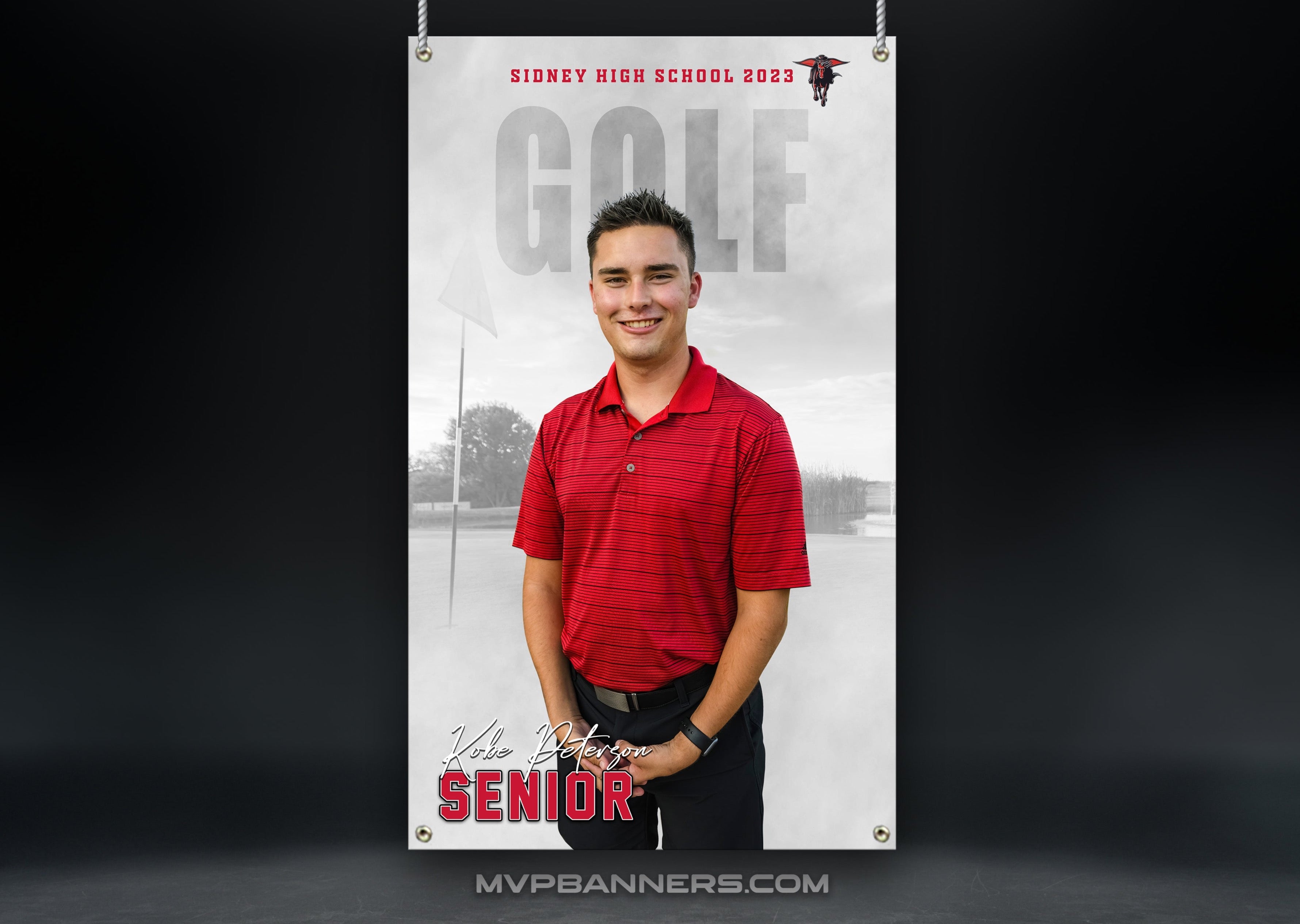Custom Sports Banner | Senior Night | Premier Pro Golf