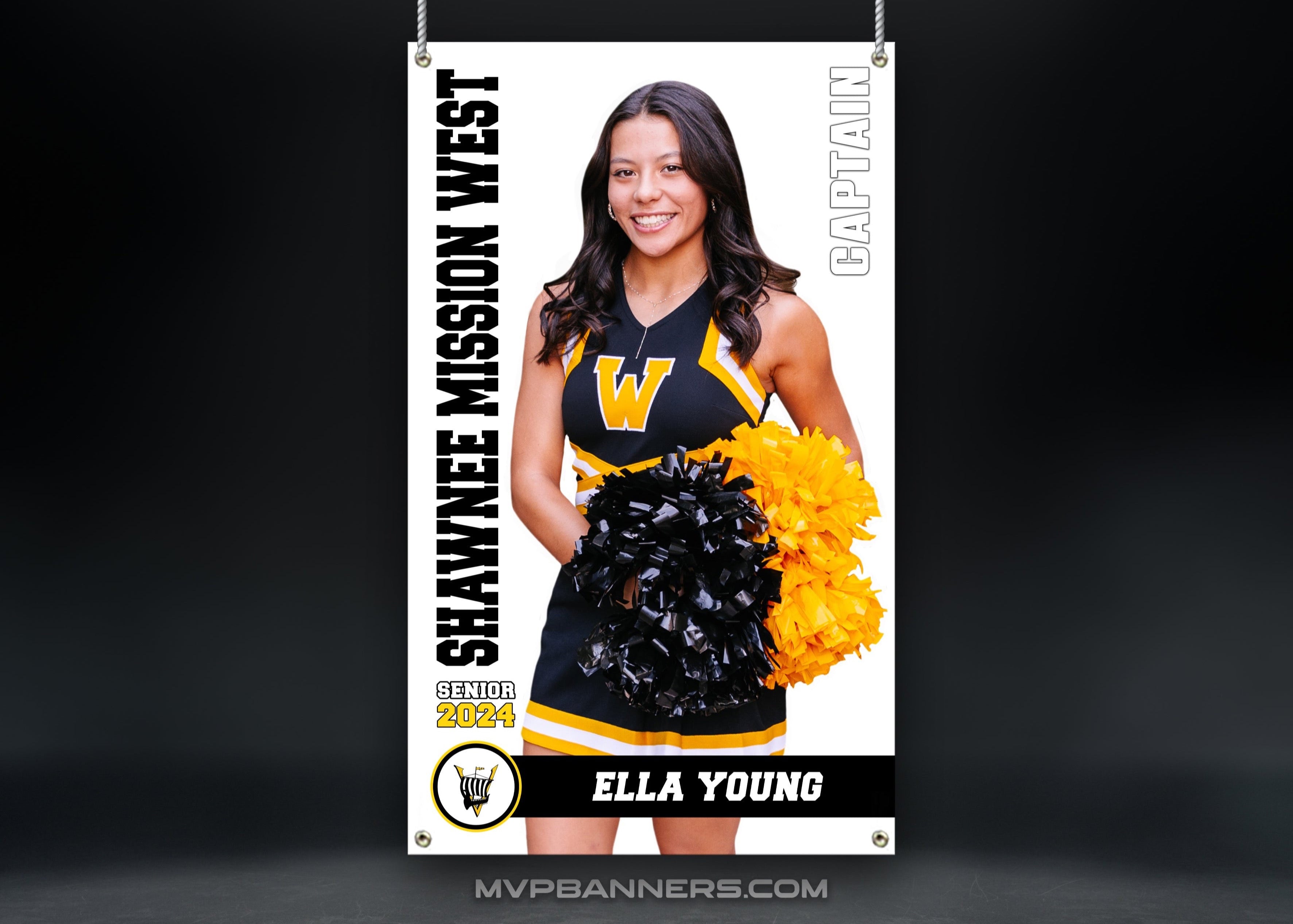 Custom Sports Banner | Senior Night | Cheer | Dance | Road to Victory