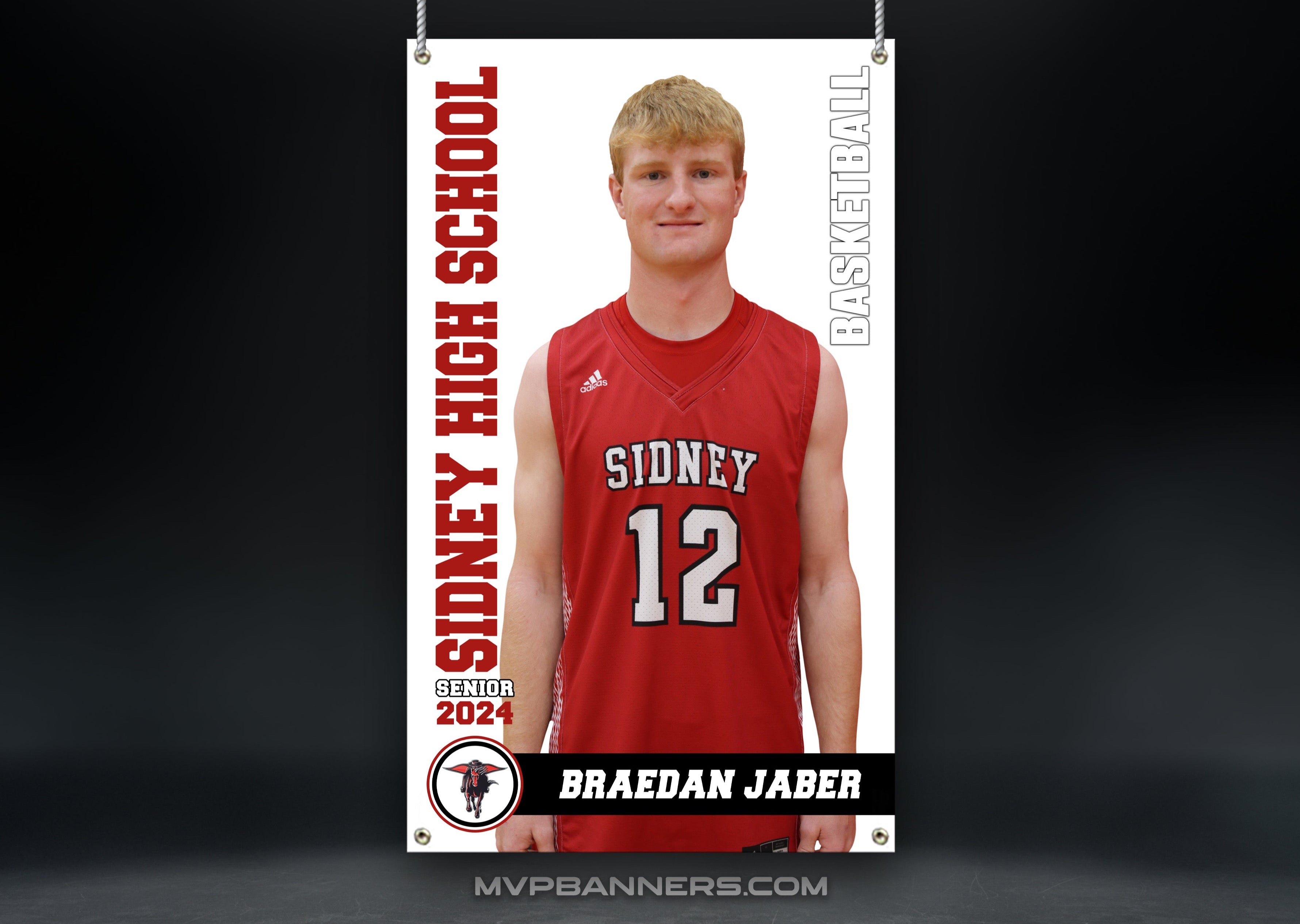 Basketball Sports Banner | Senior Night | Road to Victory