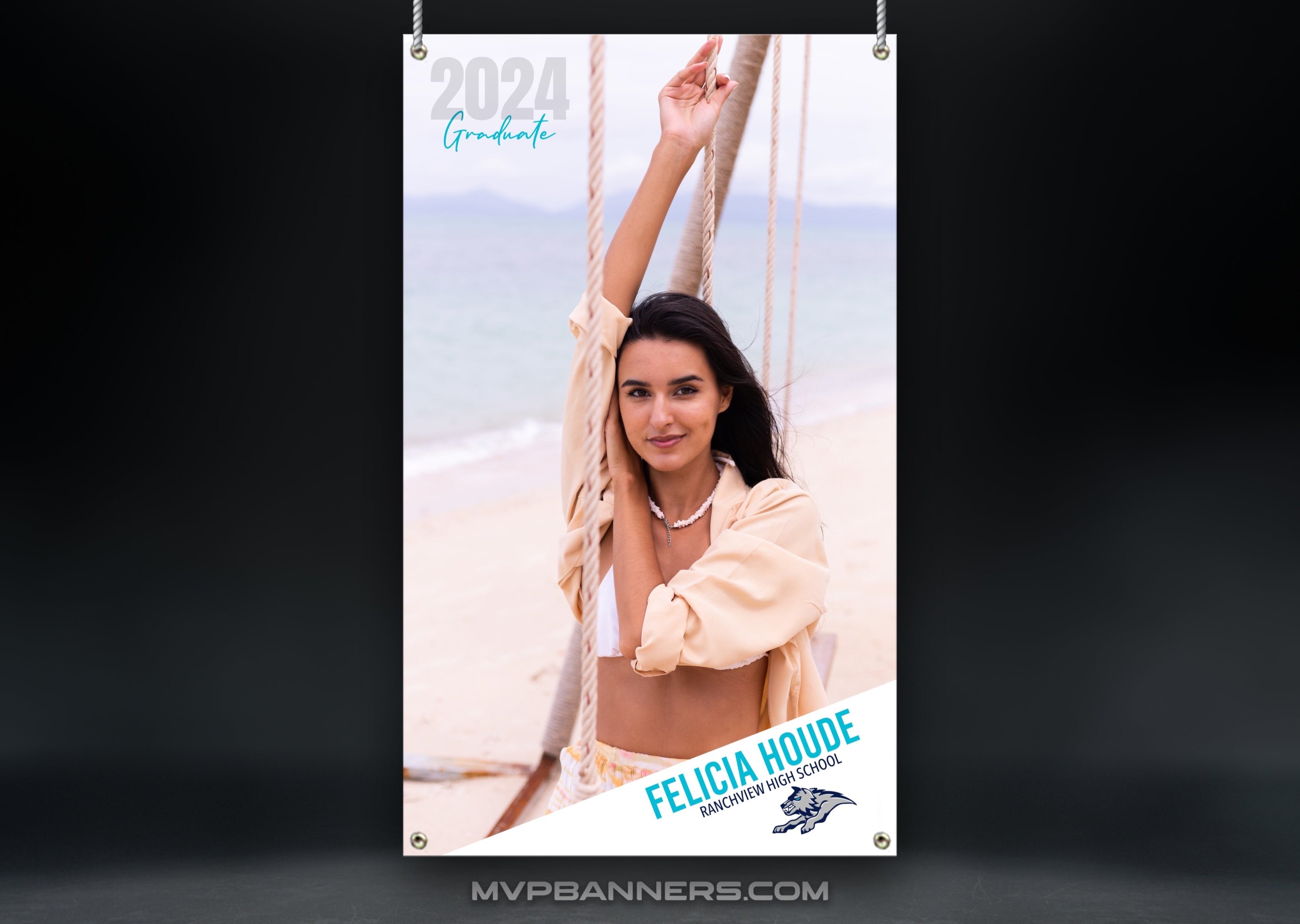 Custom Graduation Banner | Senior Night | Modern