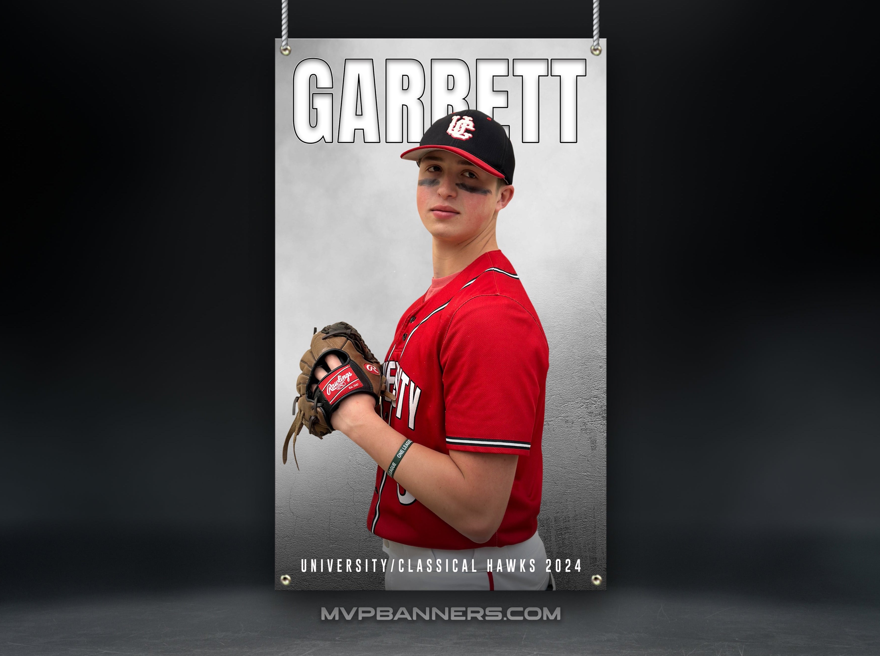 Custom Sports Banner | Senior Night | Baseball | Stoney Mist