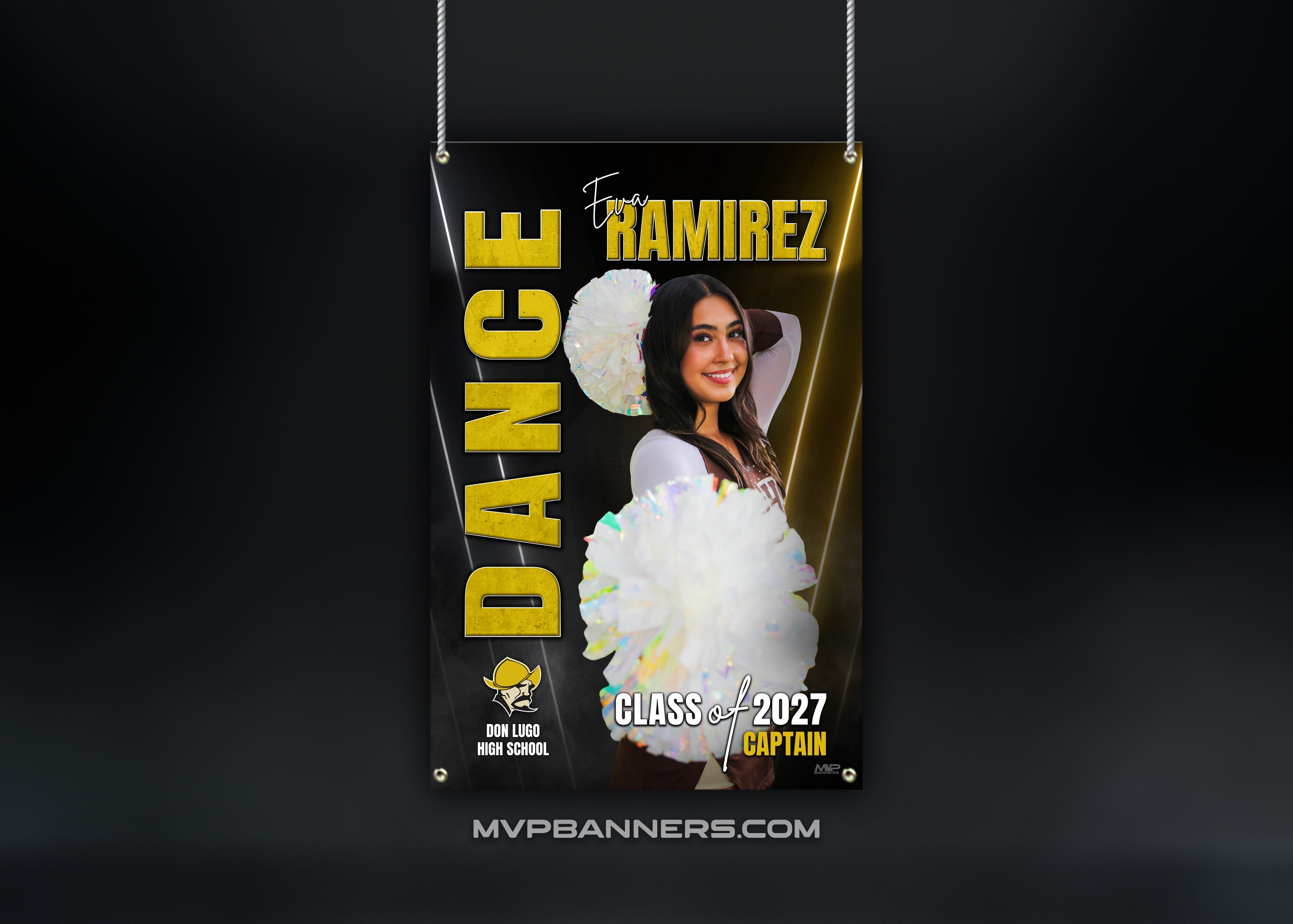 Custom Cheer or Dance Senior Night Banner | Limelight