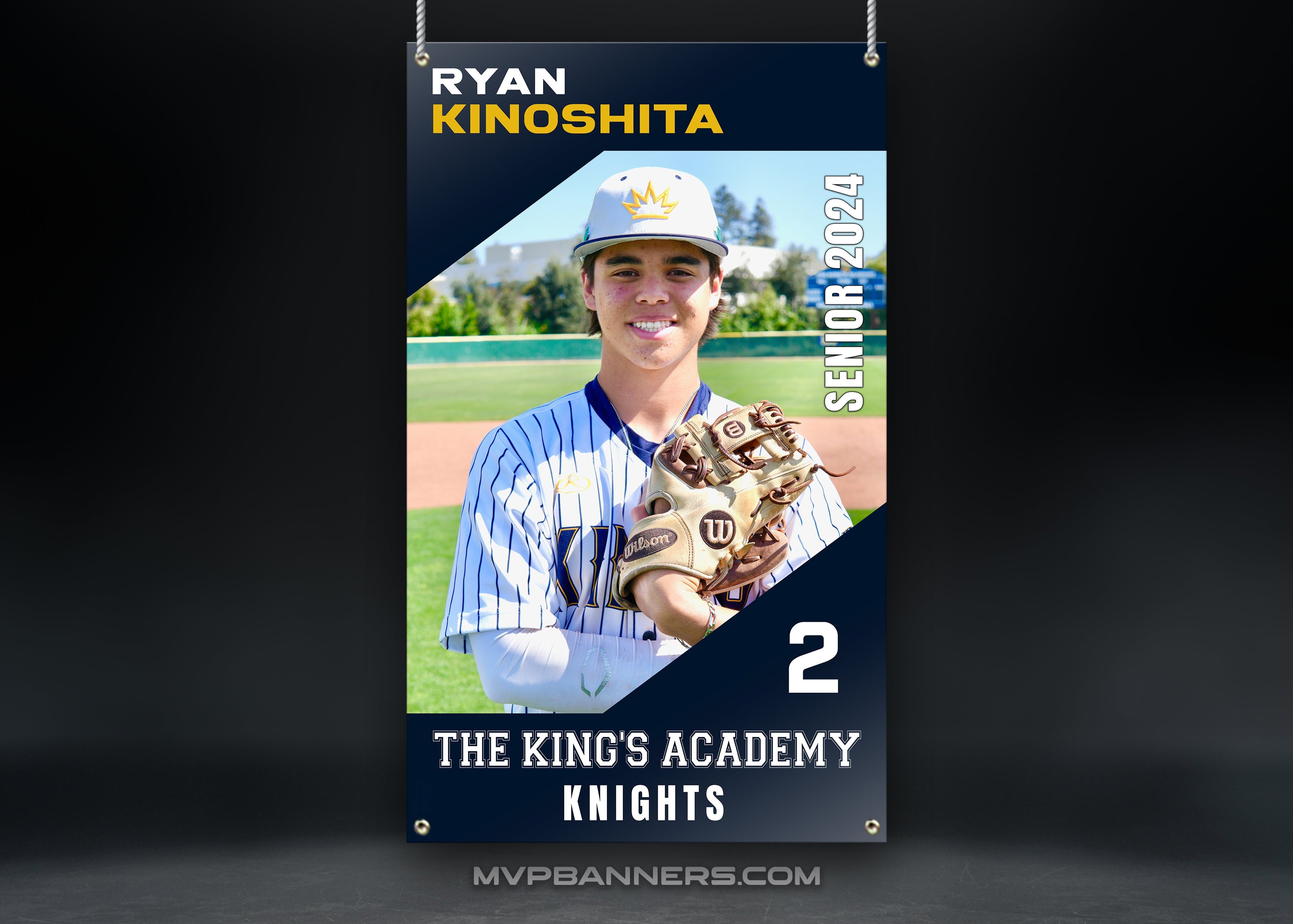 Custom Sports Banner | Senior Night | Baseball | Apex