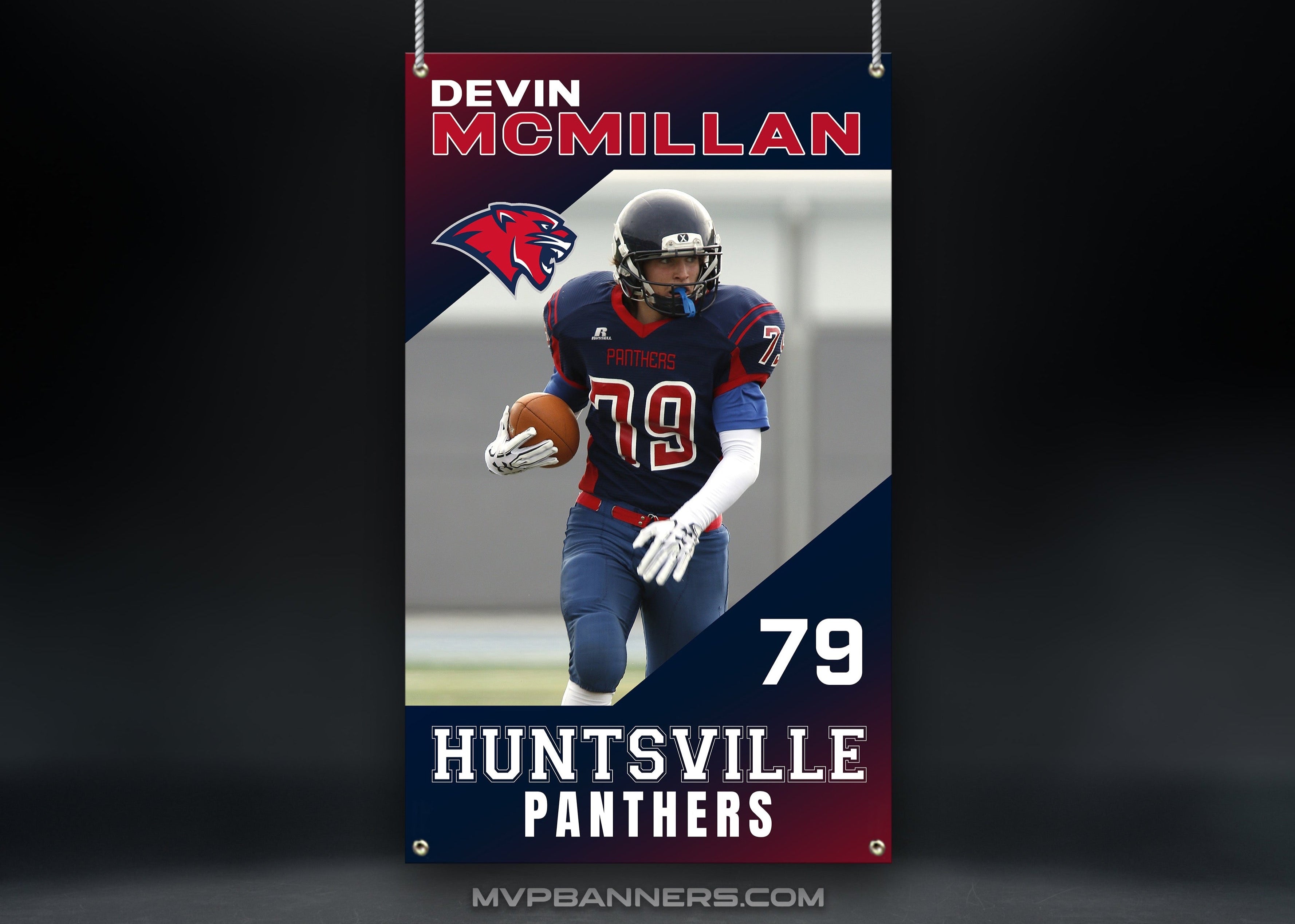 Custom Sports Banner | Senior Night | Apex Football