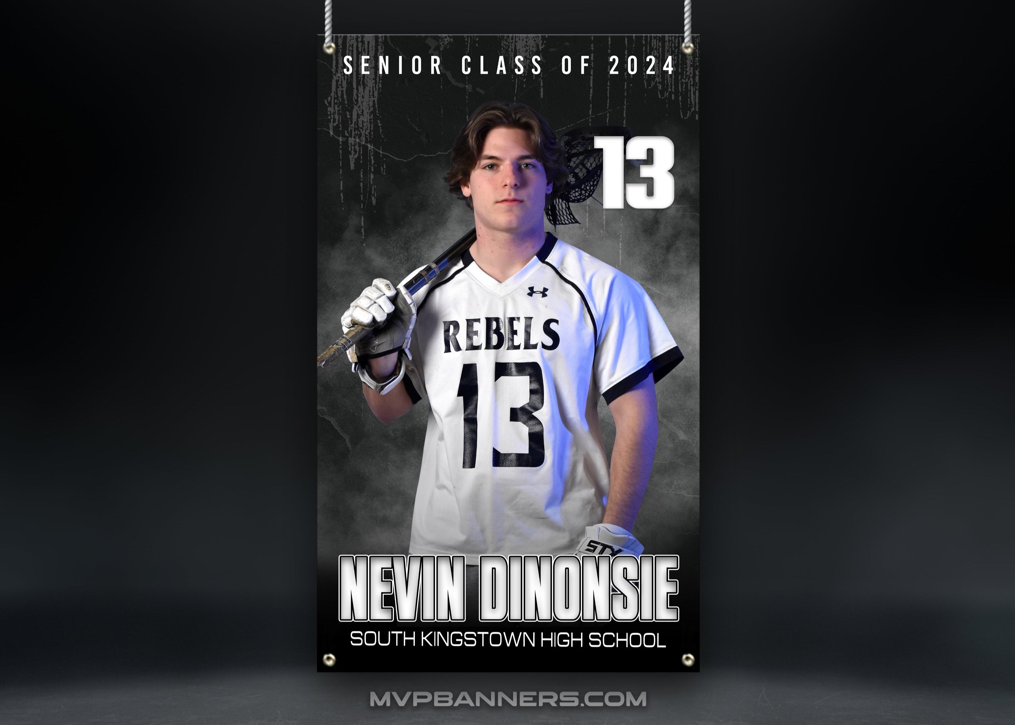 Custom Sports Banner | Senior Night | Lacrosse | Odyssey