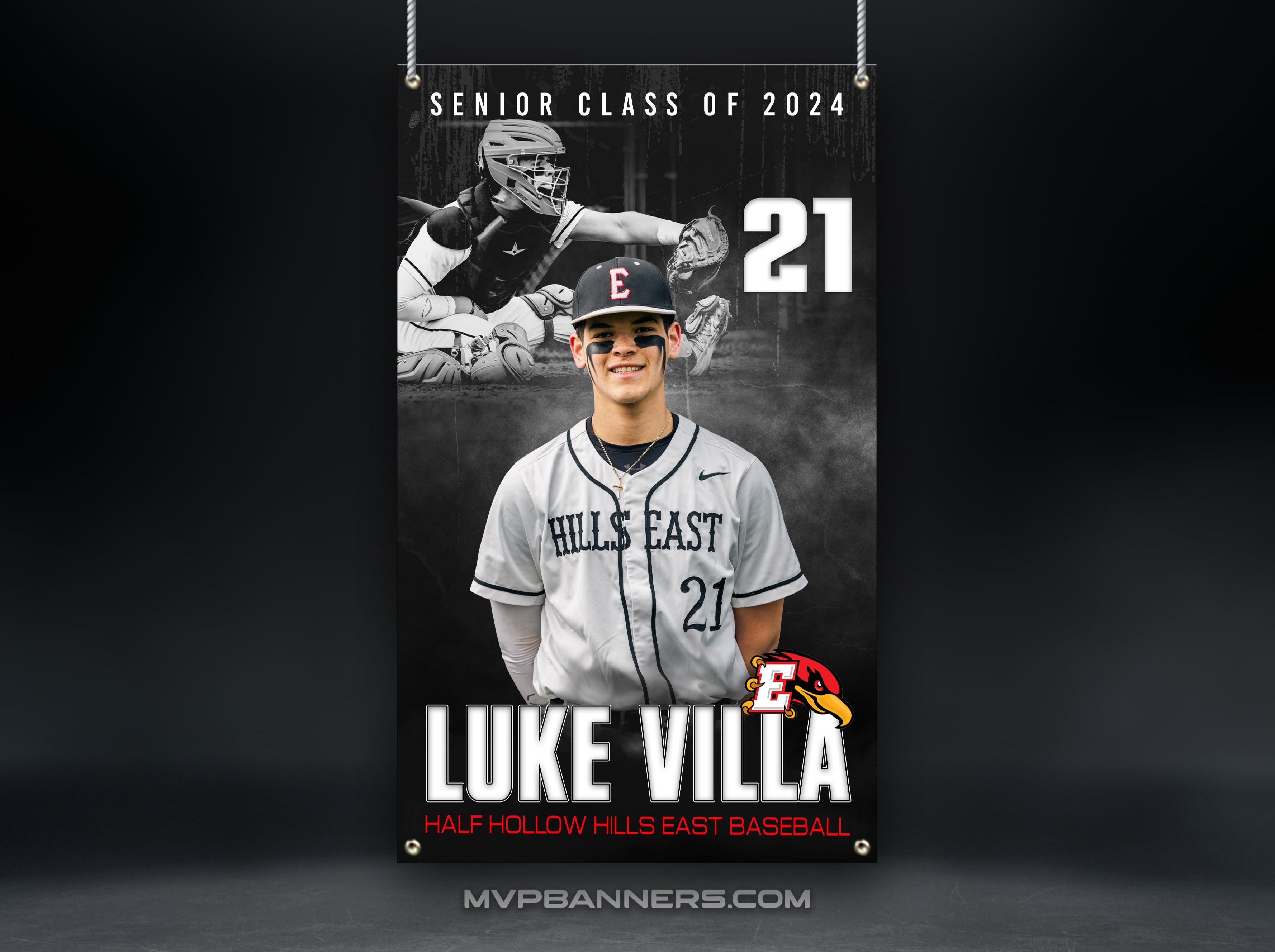 Custom Sports Banner | Senior Night | Baseball | Odyssey Twist