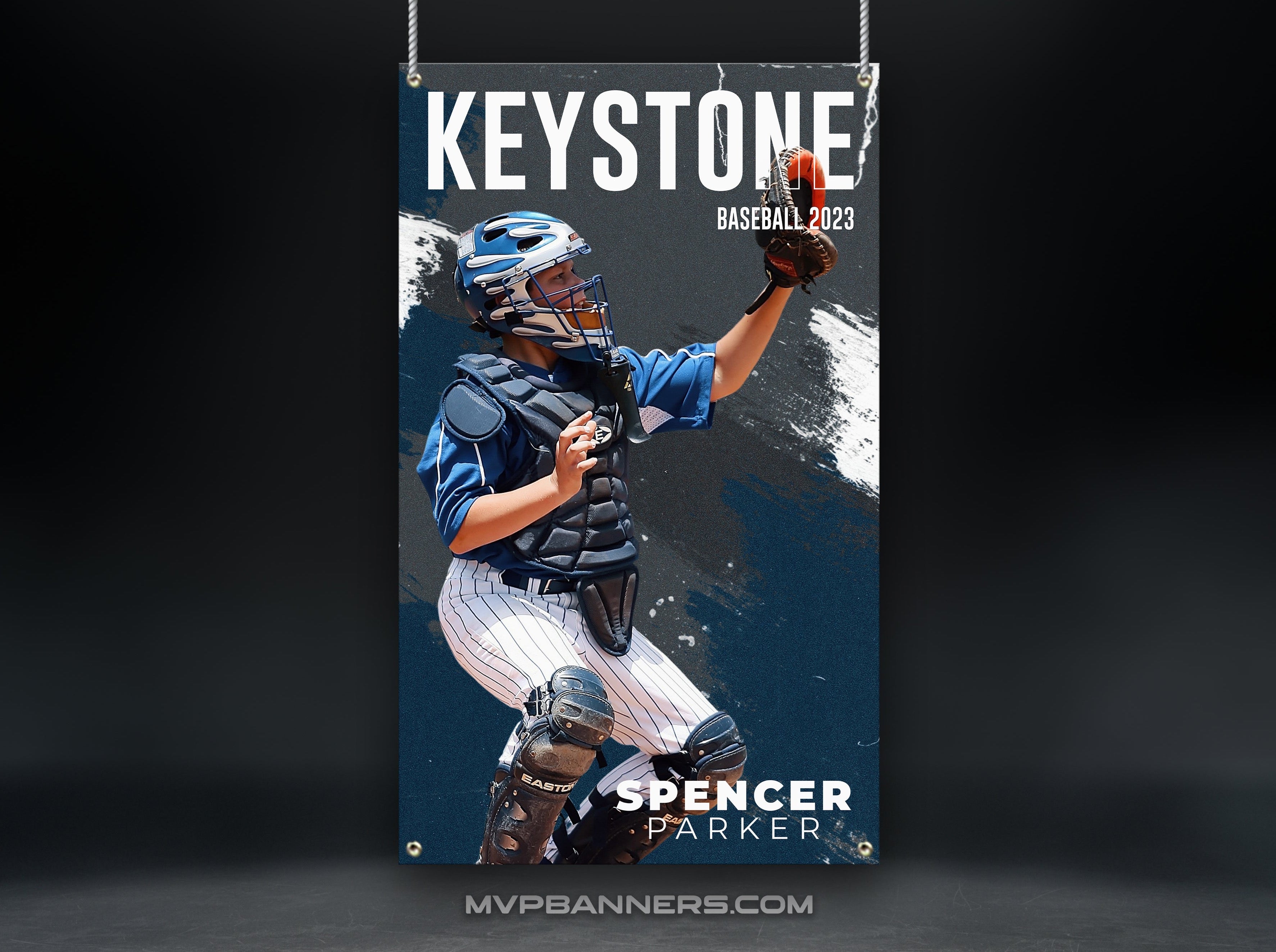 Custom Sports Banner | Senior Night | Baseball | Graffiti