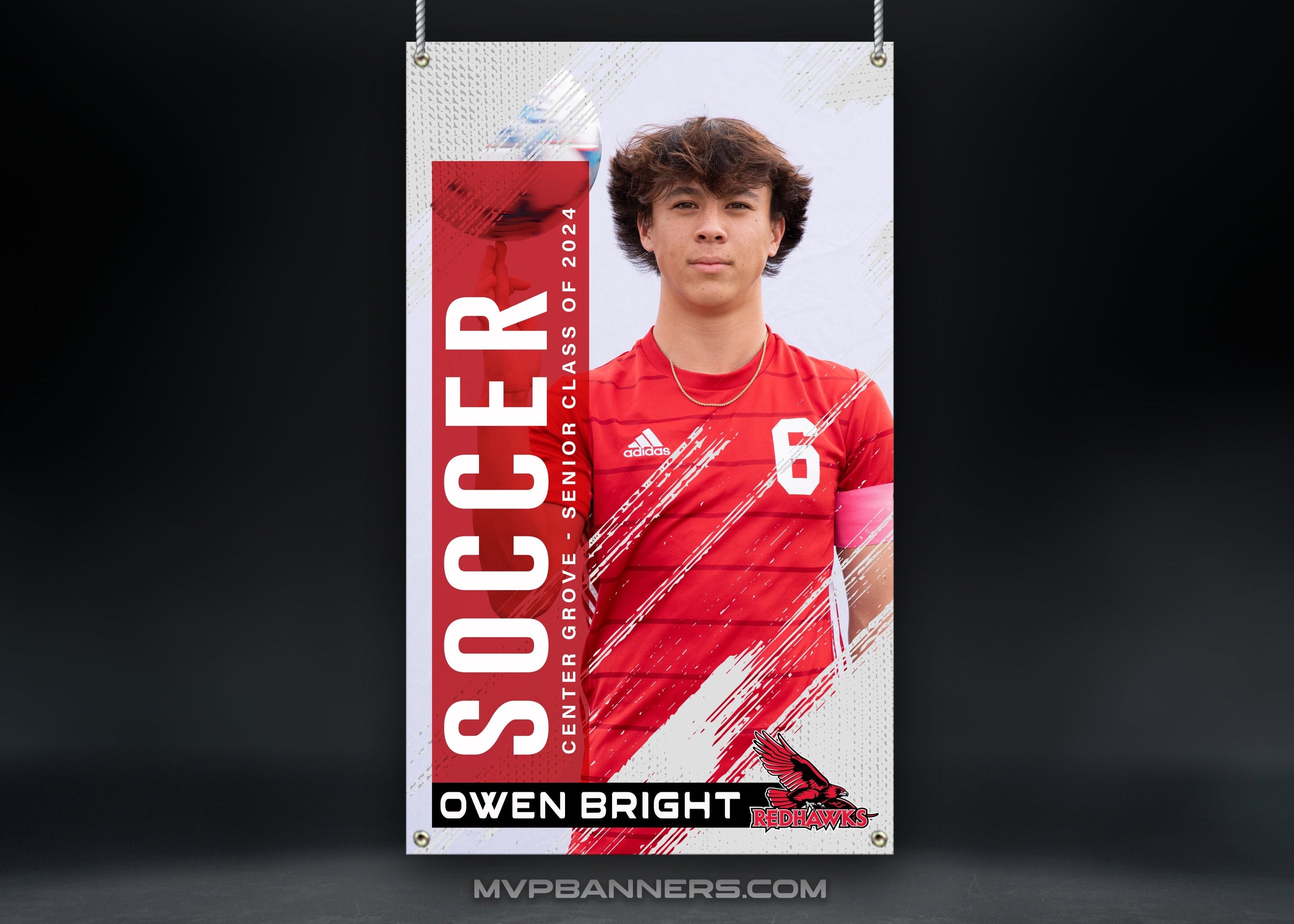 Custom Sports Banner | Senior Night | Soccer | Event Ticket