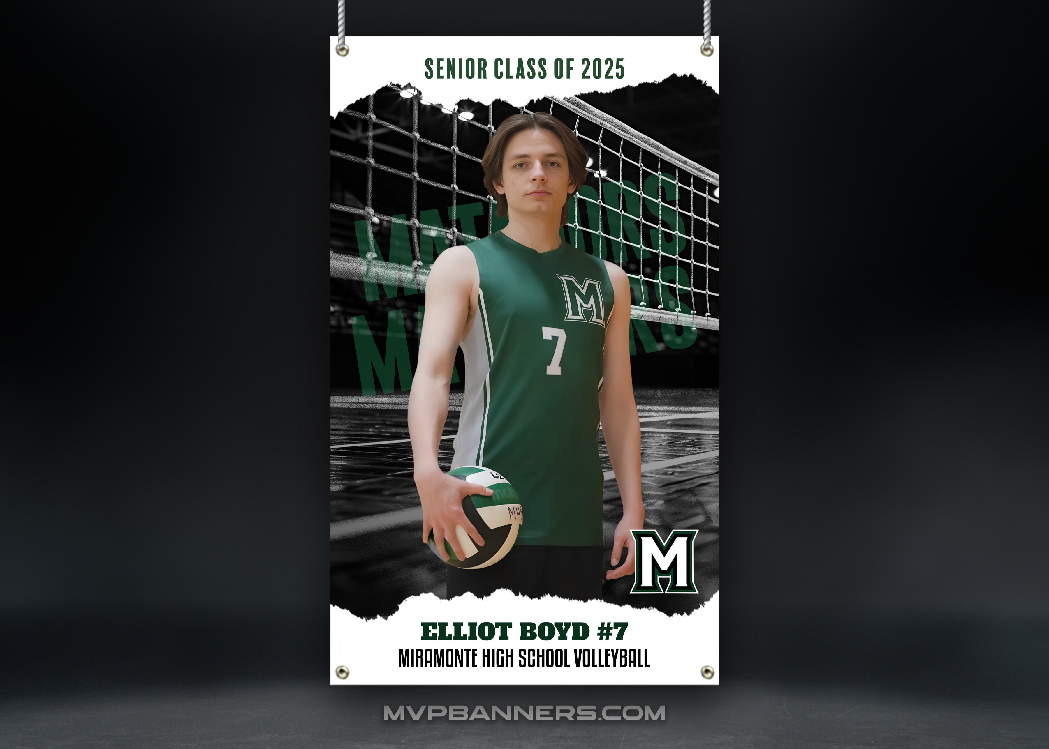 Custom Sports Banner | Senior Night | No Limits
