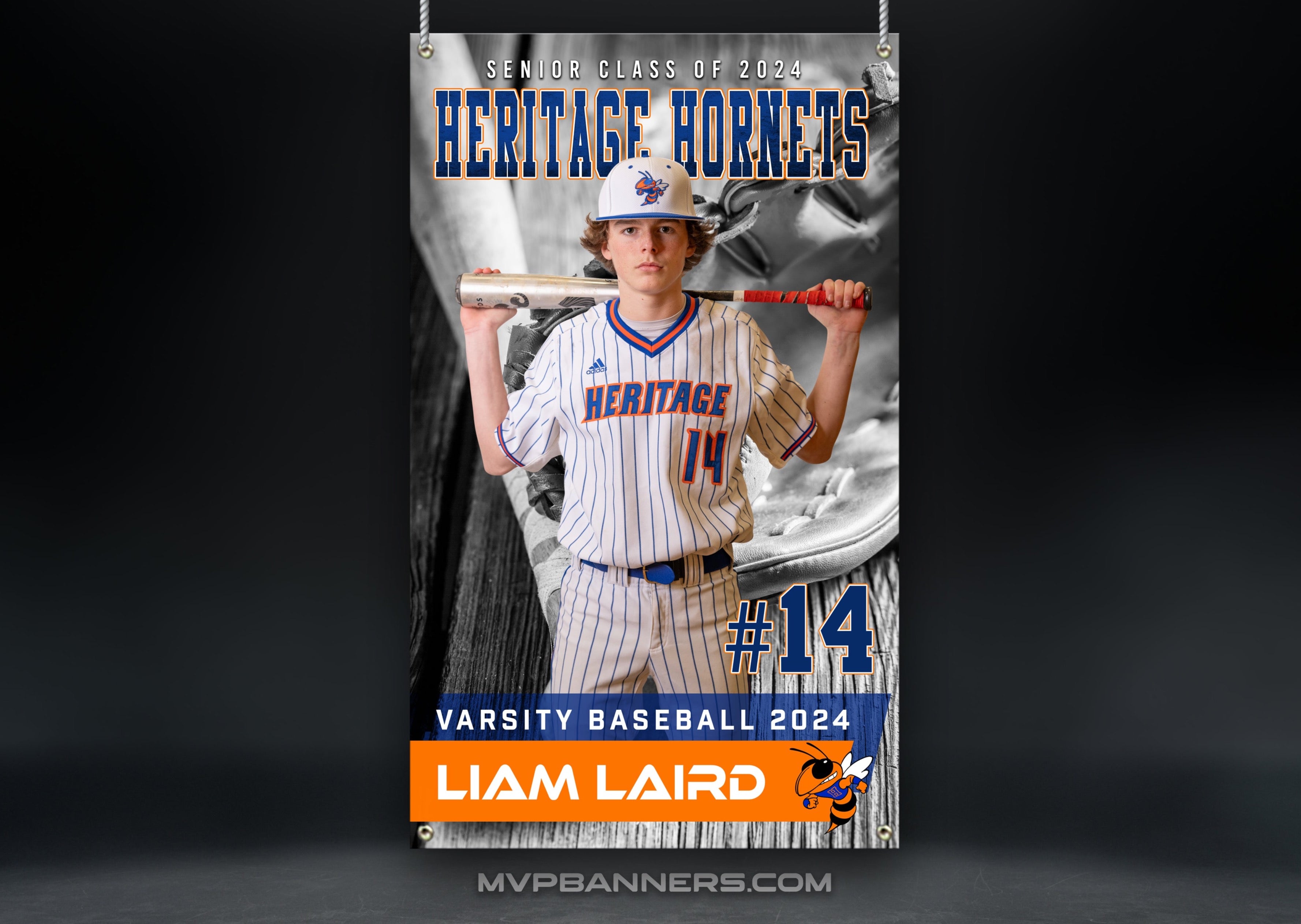 Printed Sports Yard Sign | Senior Night Poster | Baseball | Breaking Boundries