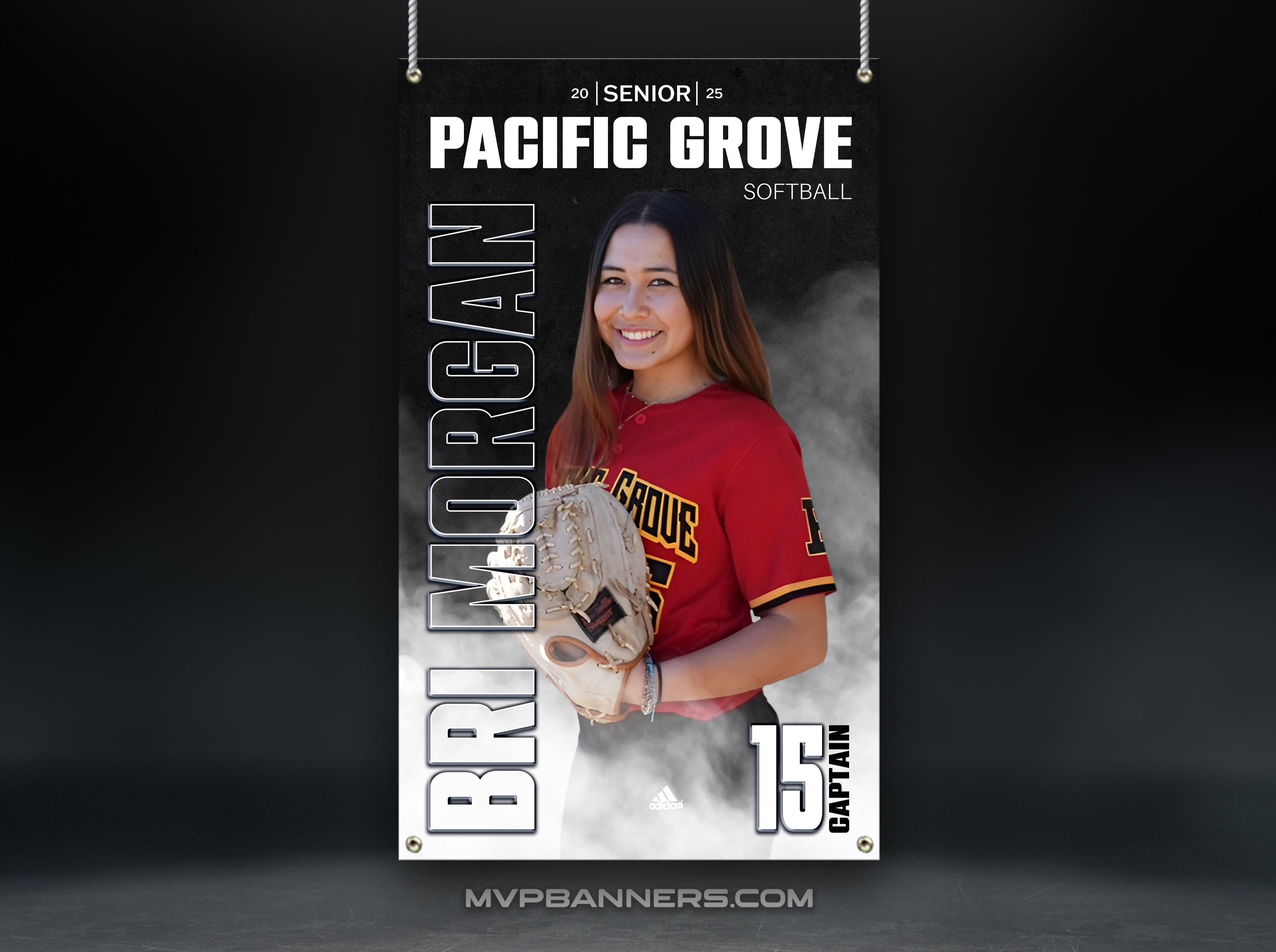 Custom Sports Banner | Senior Night | Softball | GameDay Fog