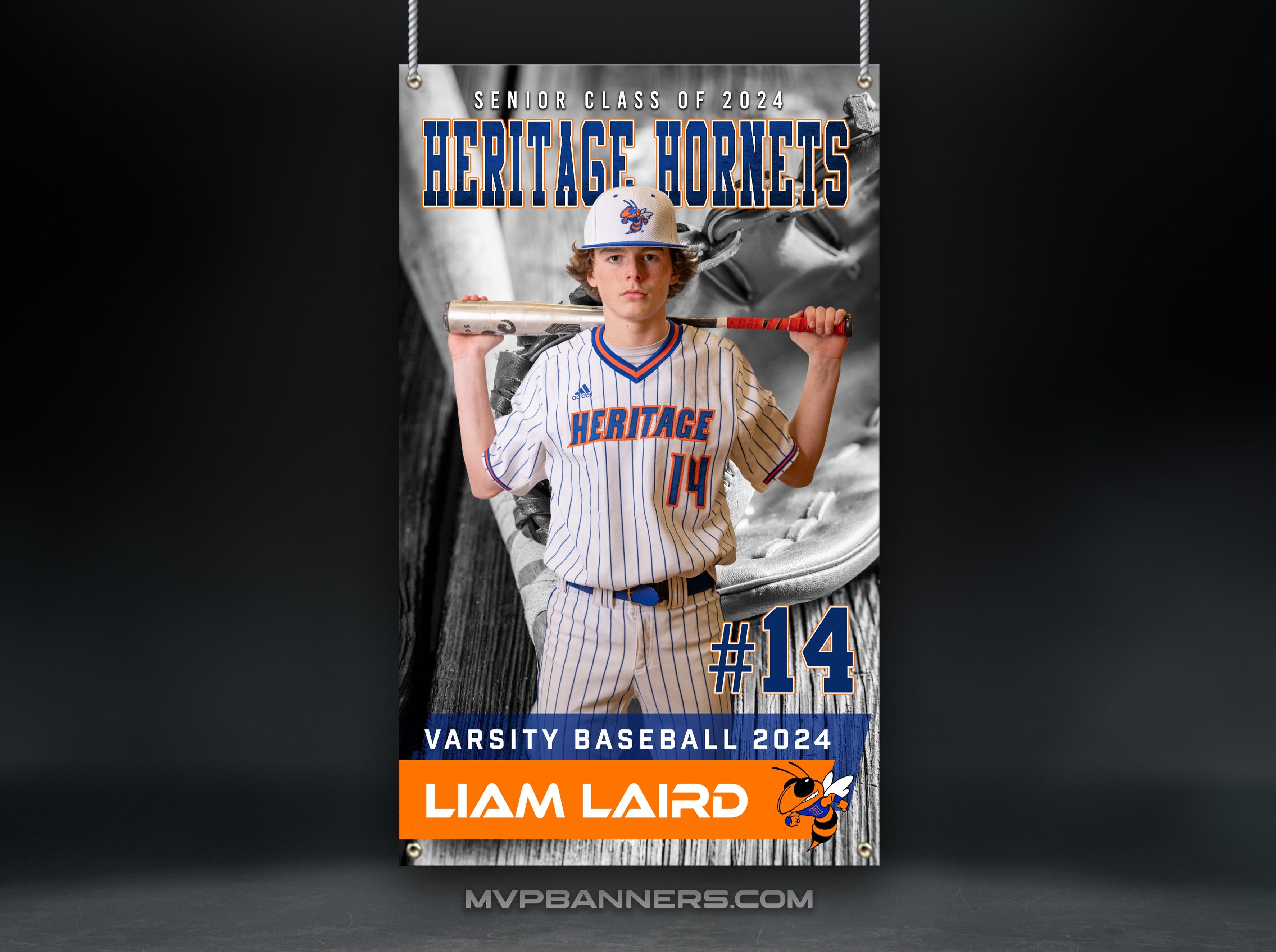 Custom Sports Banner | Senior Night | Baseball | Breaking Boundaries
