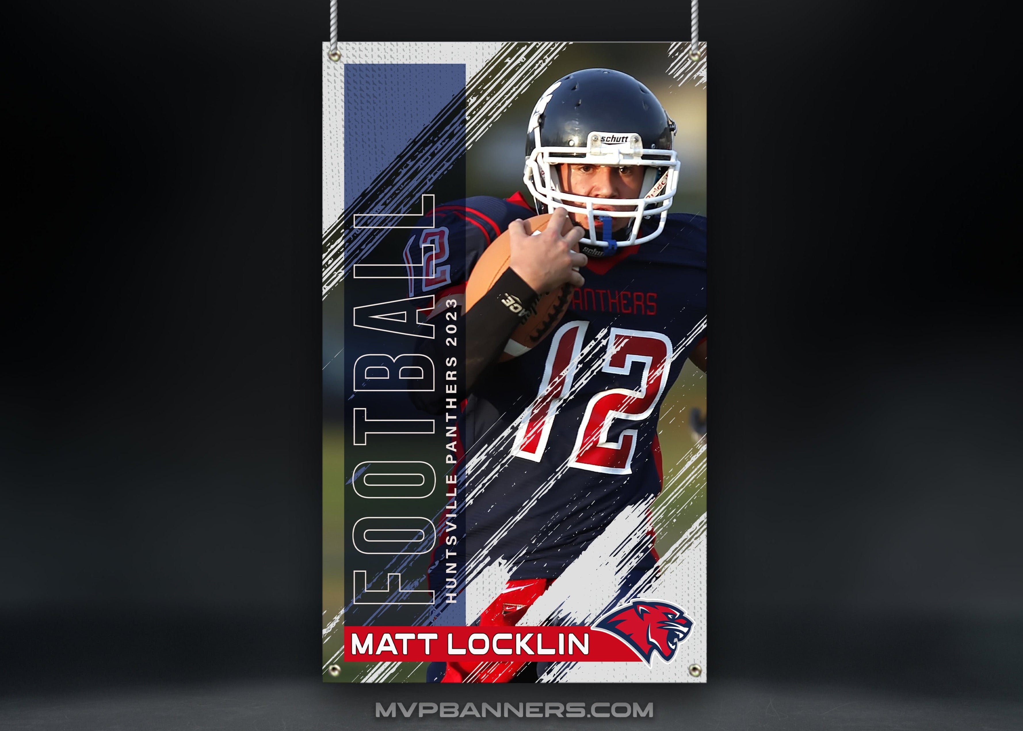 Custom Sports Banner | Senior Night | Event Ticket Football