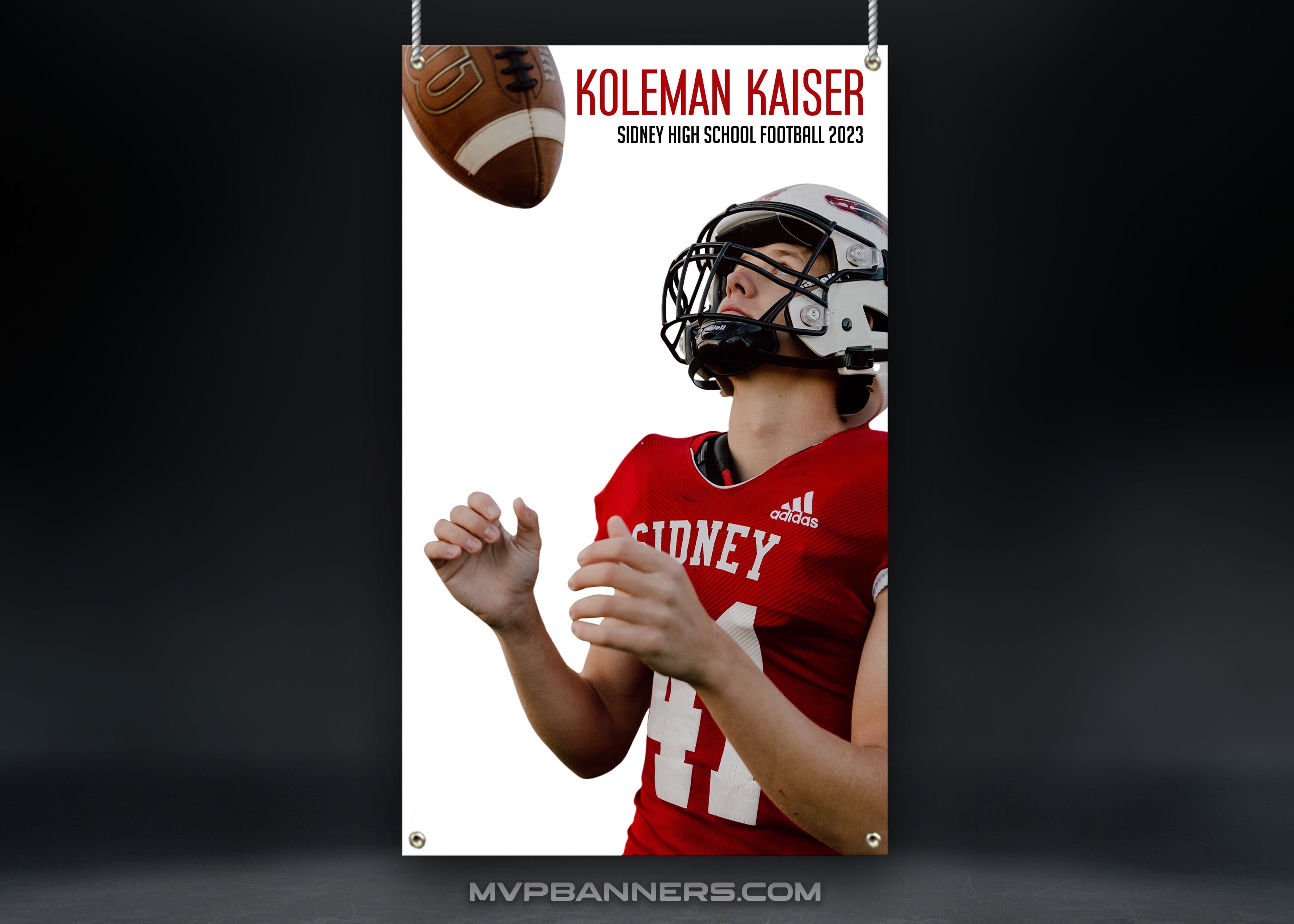 Custom Sports Banner | Senior Night | What A Year Football