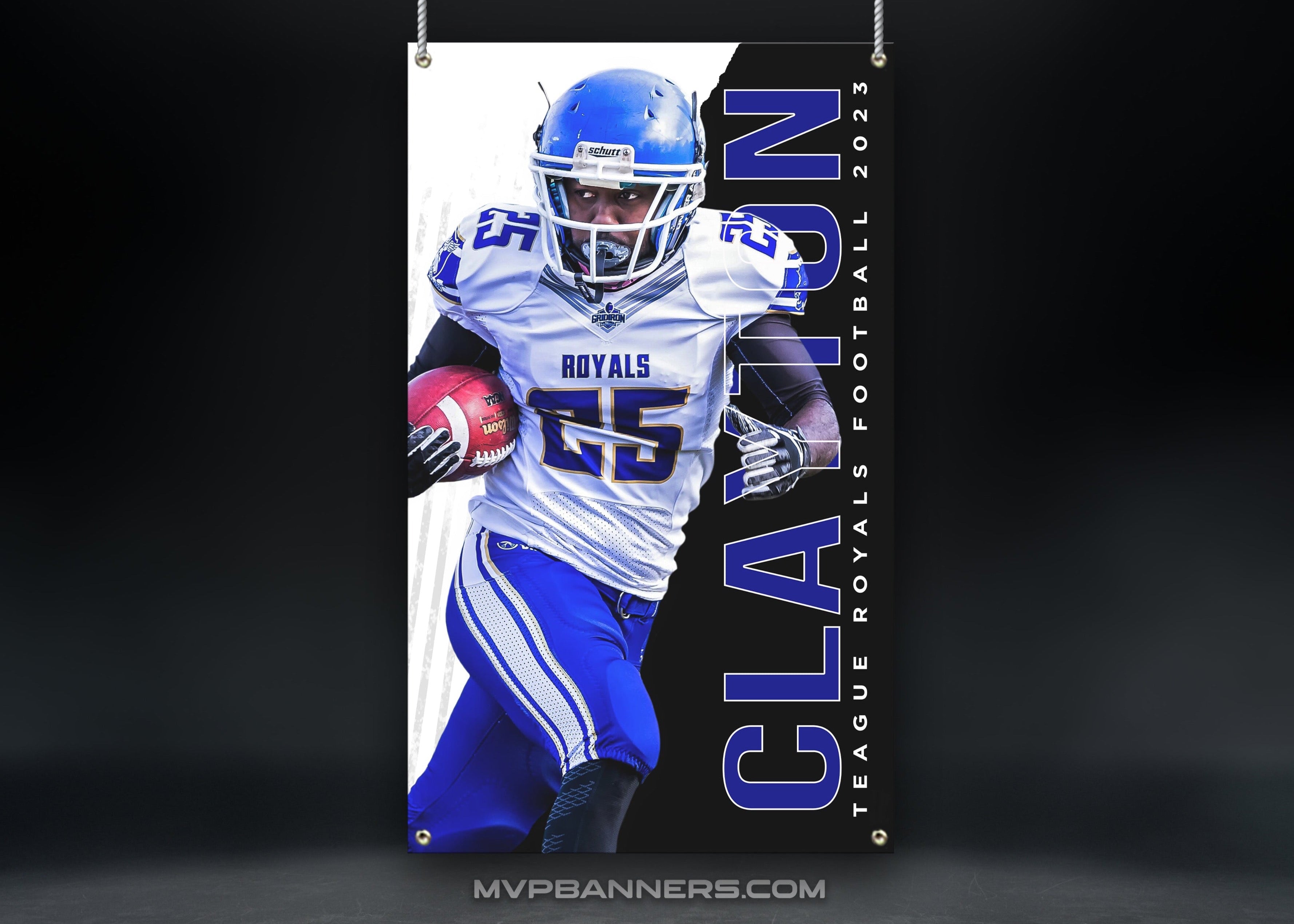Custom Sports Banner | Senior Night | Mighty Tear Football
