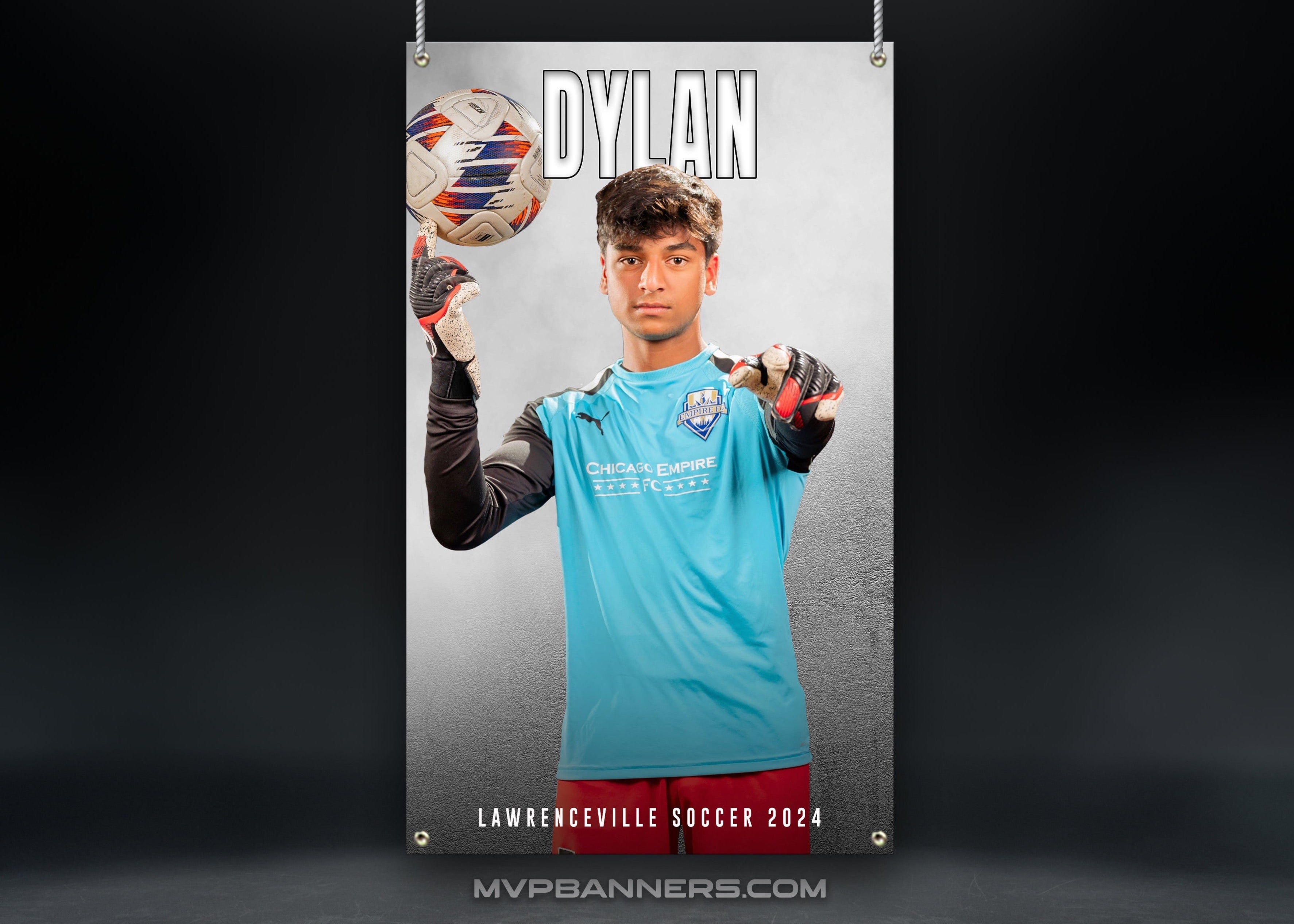Custom Sports Banner | Senior Night | Soccer | Stoney Mist