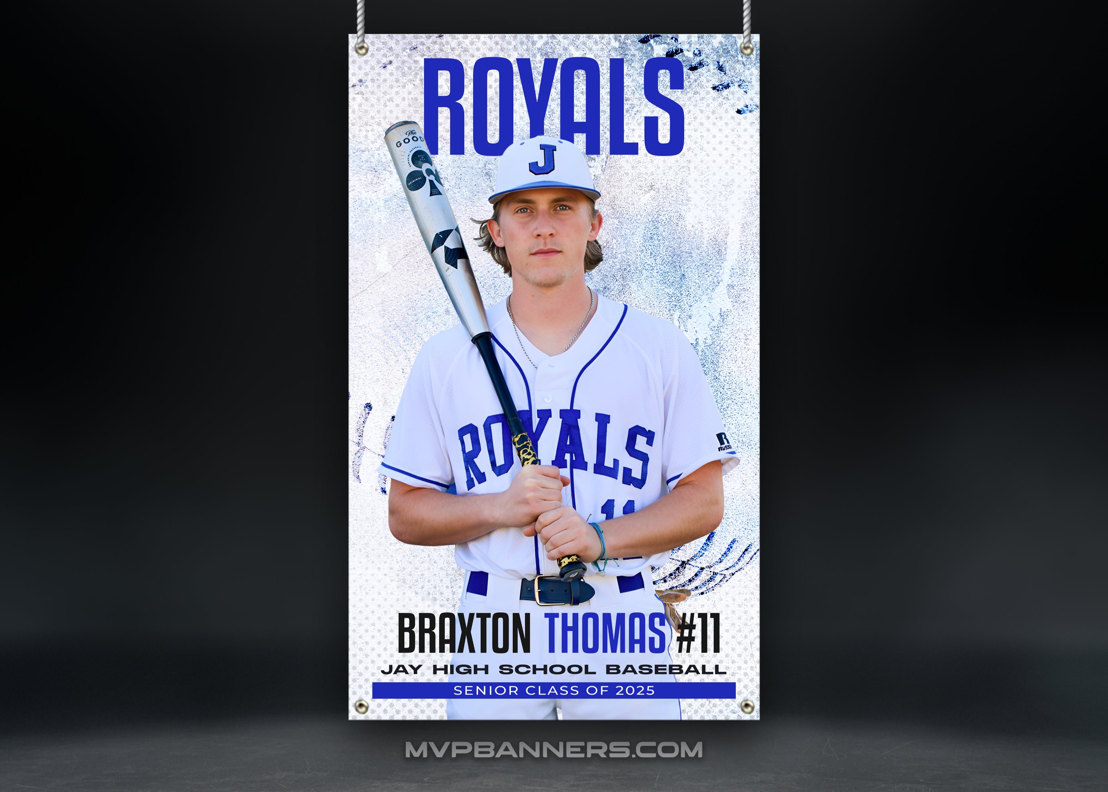 Custom Sports Banner | Senior Night | Baseball | Prime Time