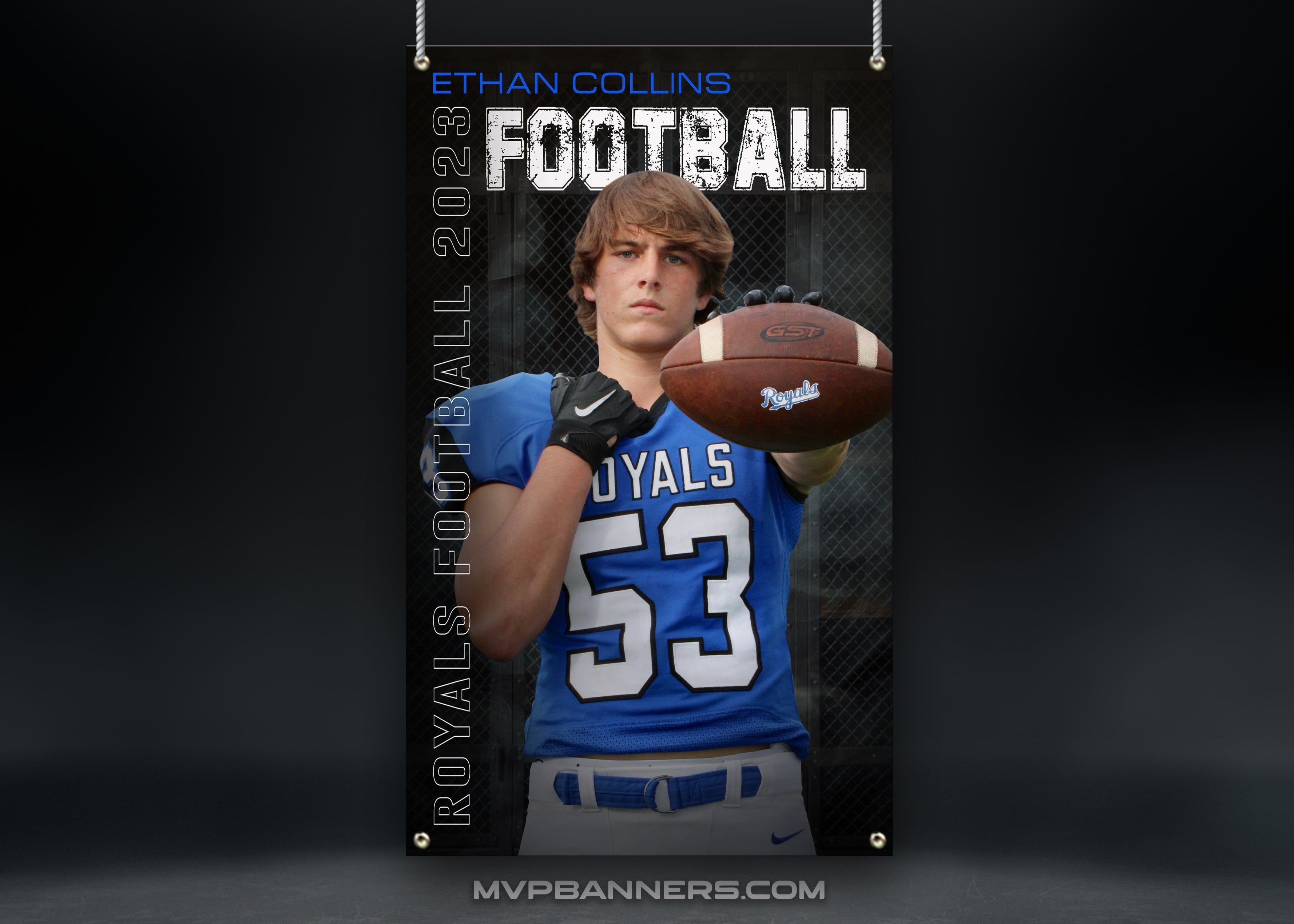 Custom Sports Banner | Senior Night | Iron Smoke Football