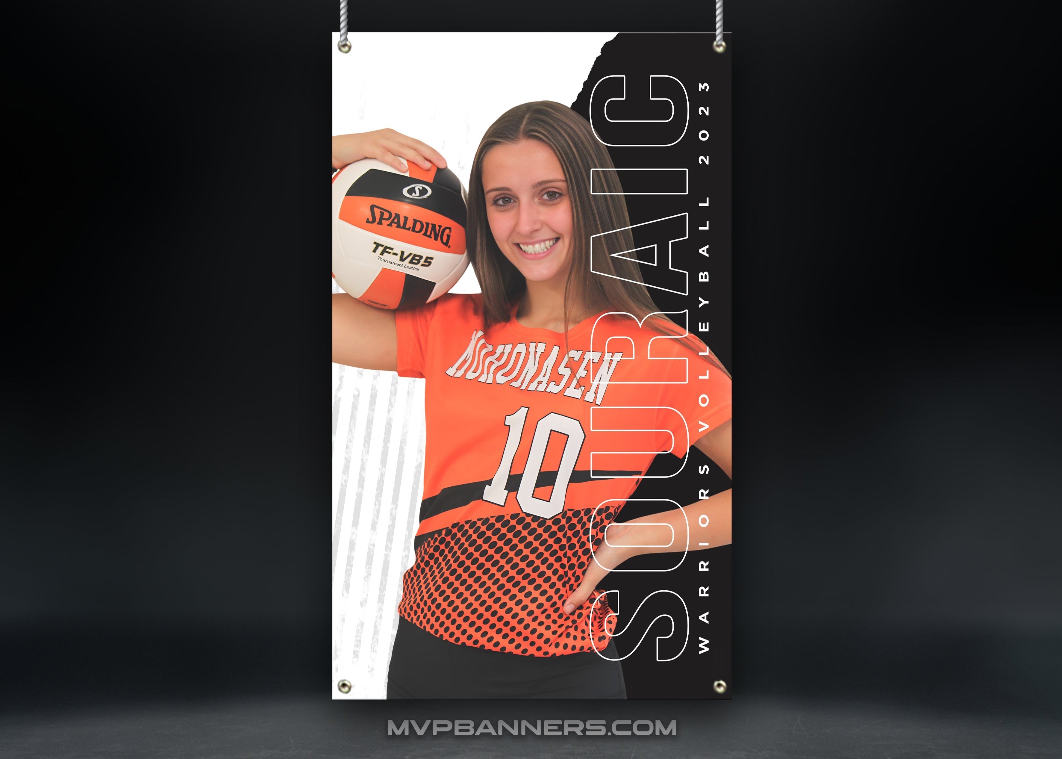 Custom Sports Banner | Senior Night | Volleyball - Mighty Tear