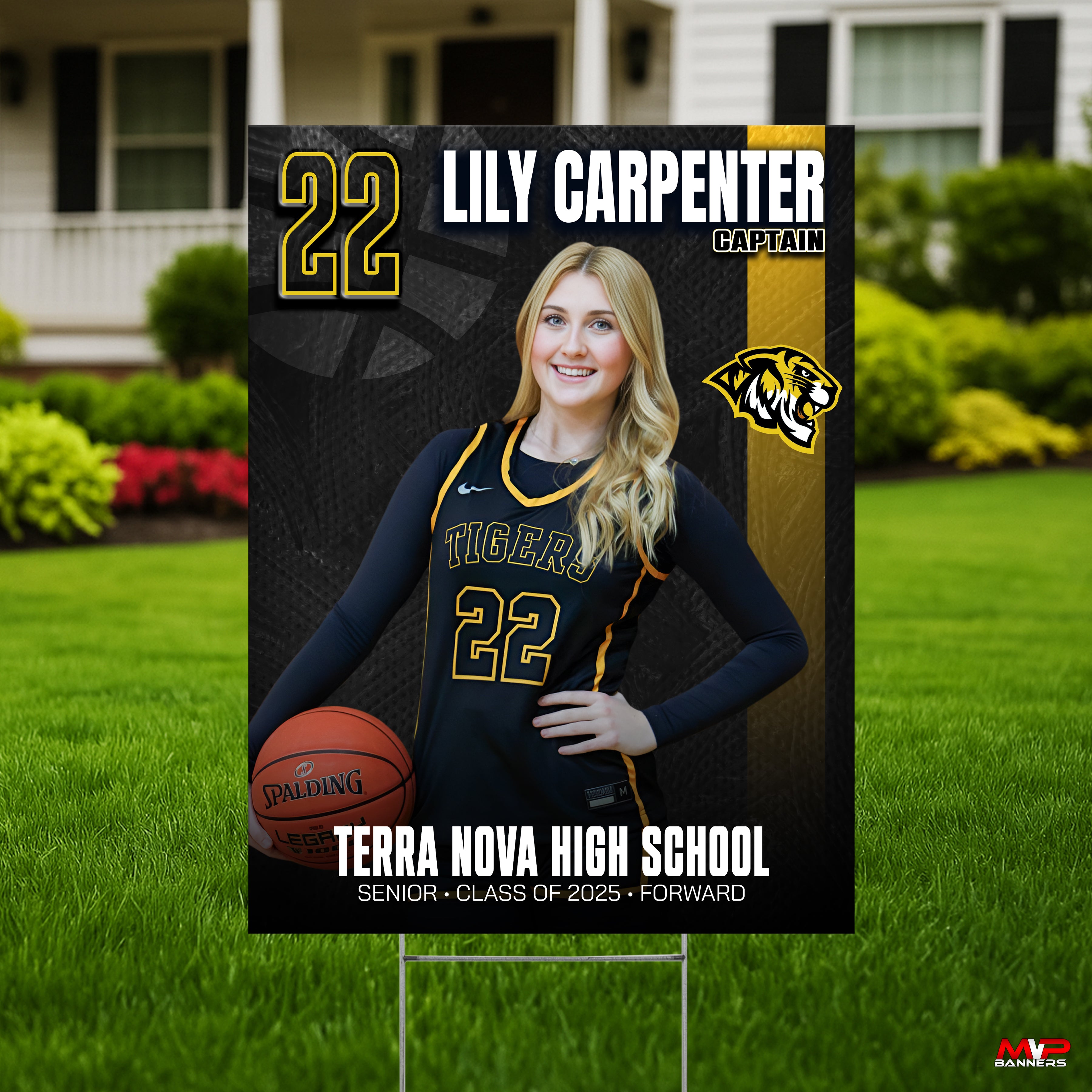 Custom Sports Banner | Senior Night | Basketball | The Final Play