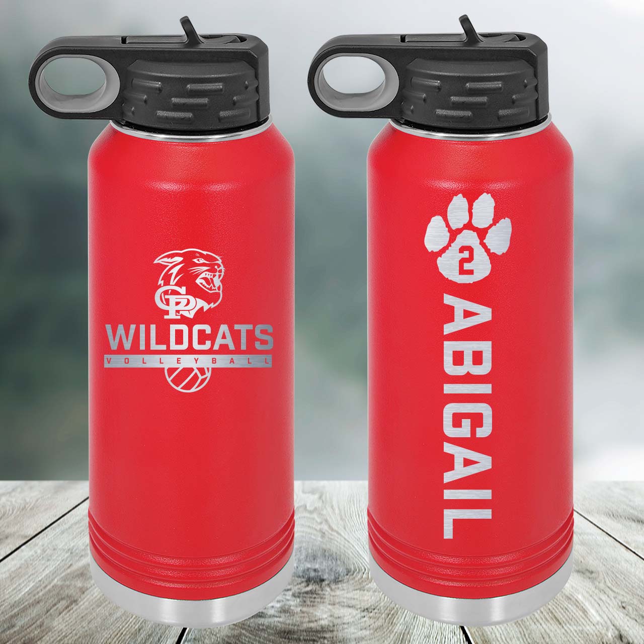 Gregory PortLand Volleyball Customized Water Bottle