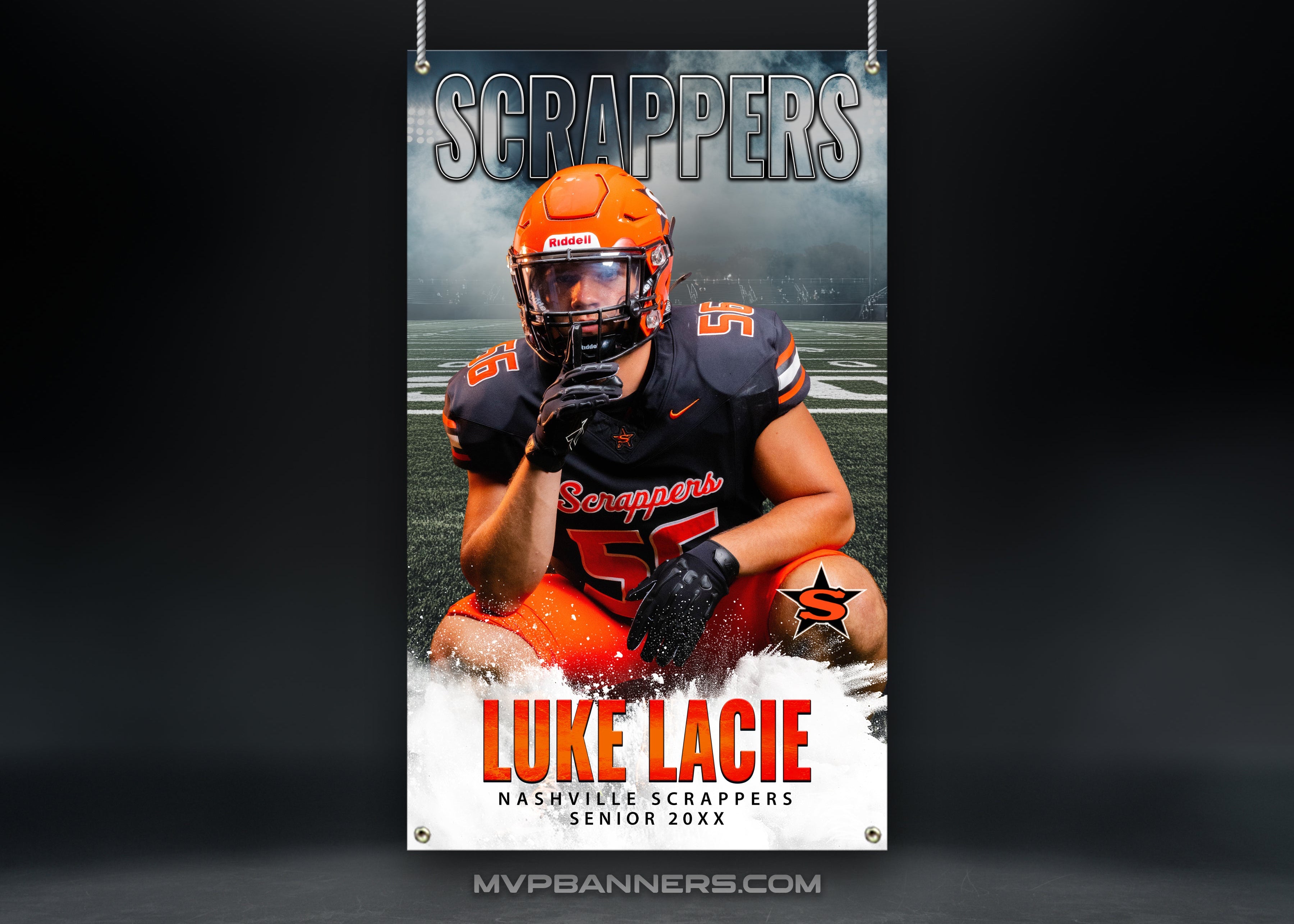 Custom Football Senior Night Banner | Gridiron Glory