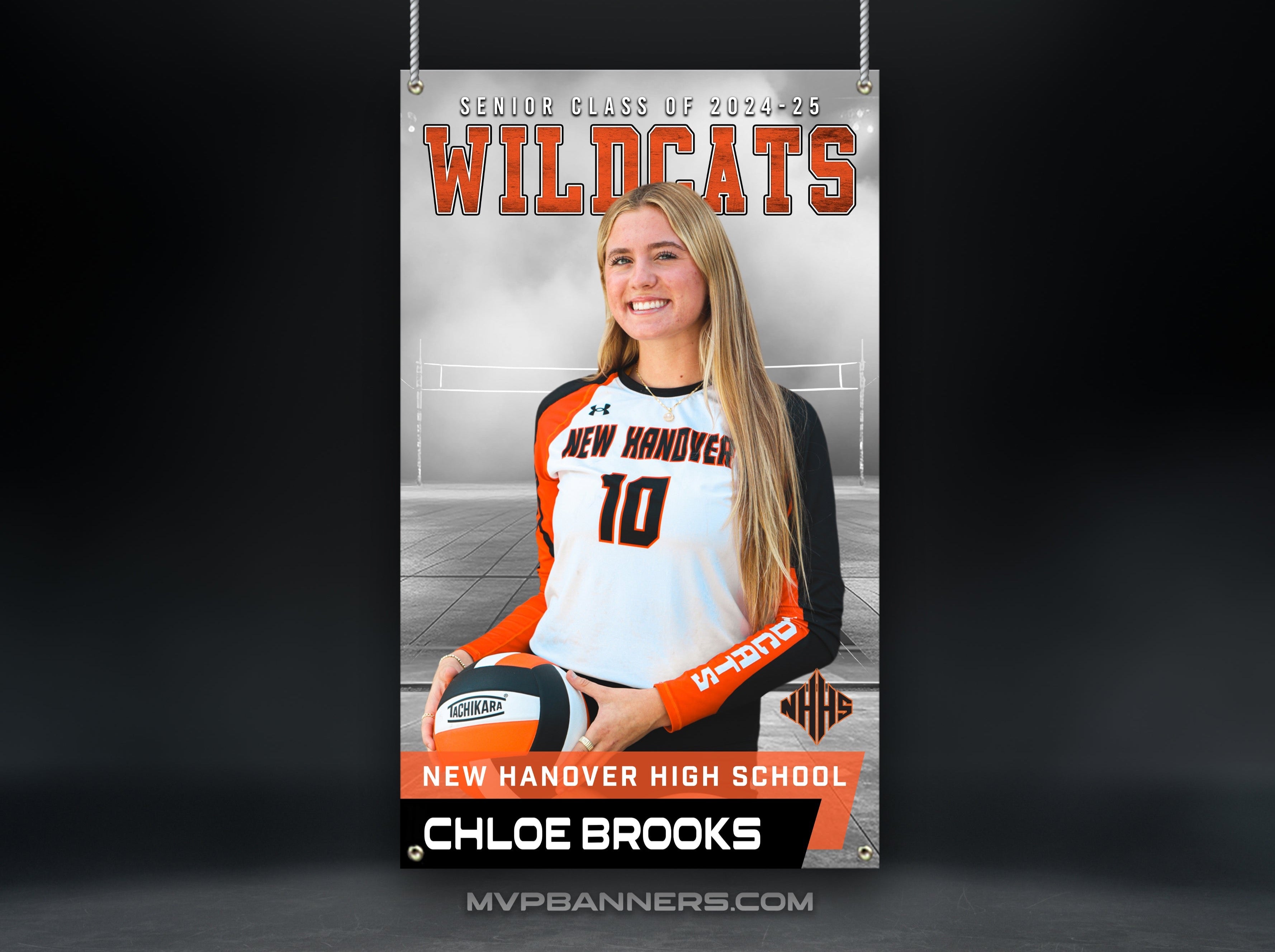 Volleyball Sports Banner | Senior Night | Breaking Boundaries