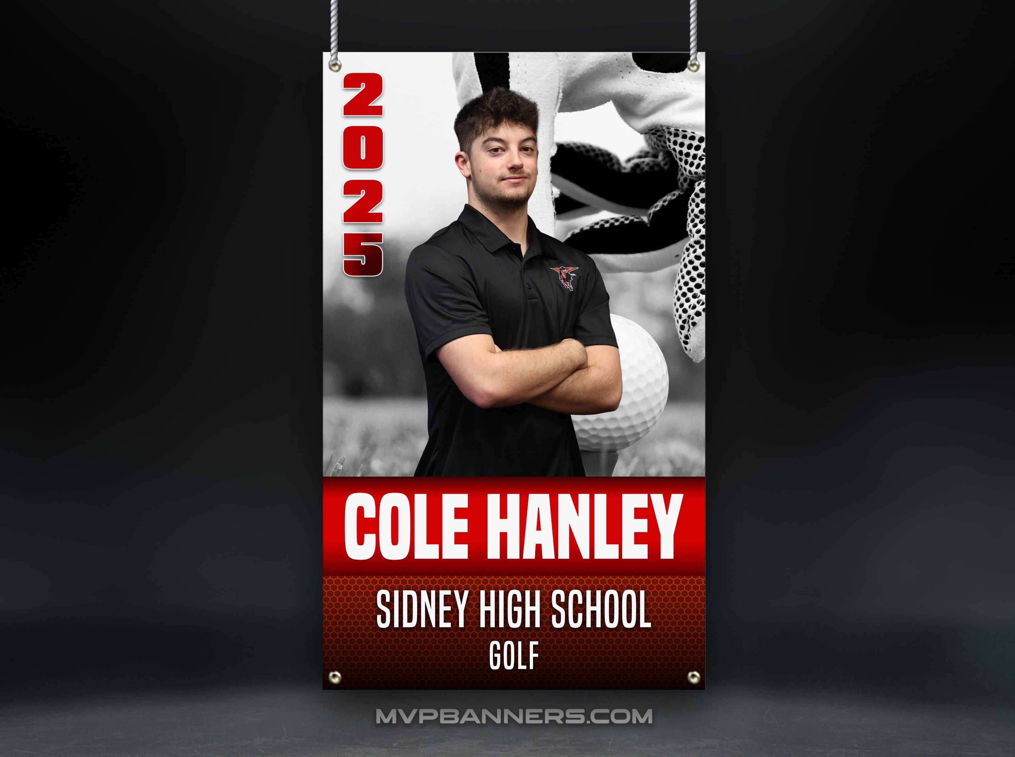 Custom Sports Banner | Senior Night | Premier Pro Golf