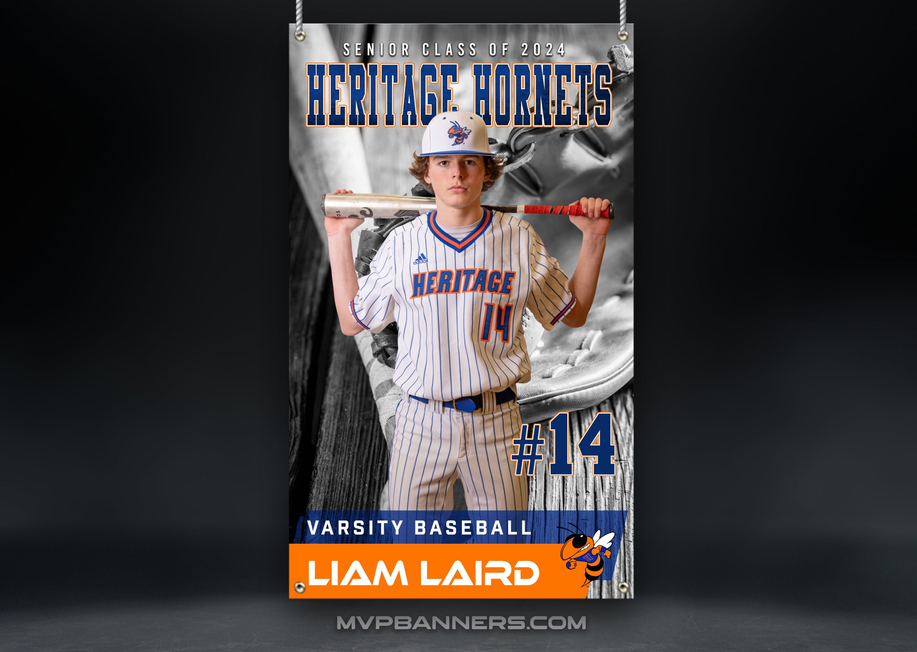 Printed Sports Yard Sign | Senior Night Poster | Baseball | Breaking Boundries