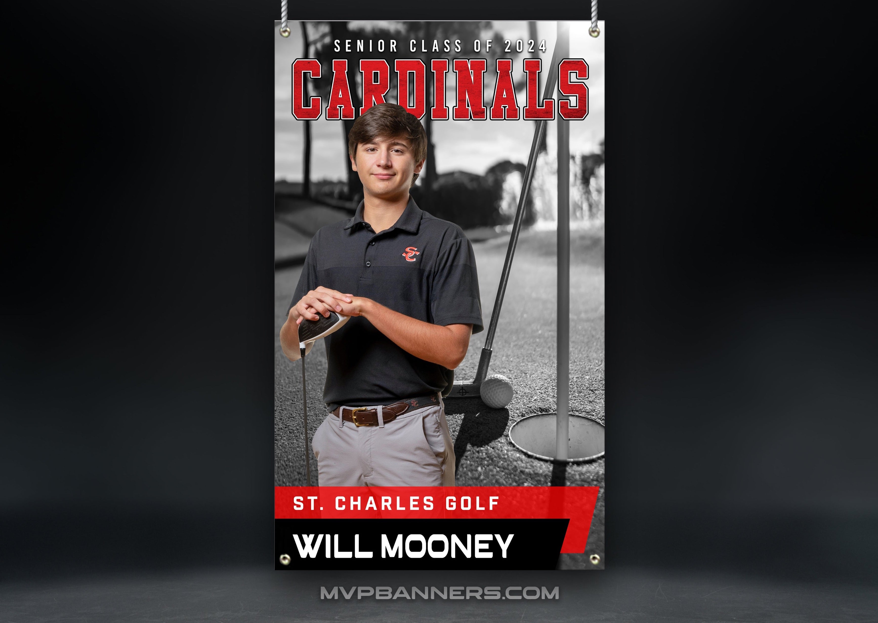 Golf Sports Banner | Senior Night | Breaking Boundaries