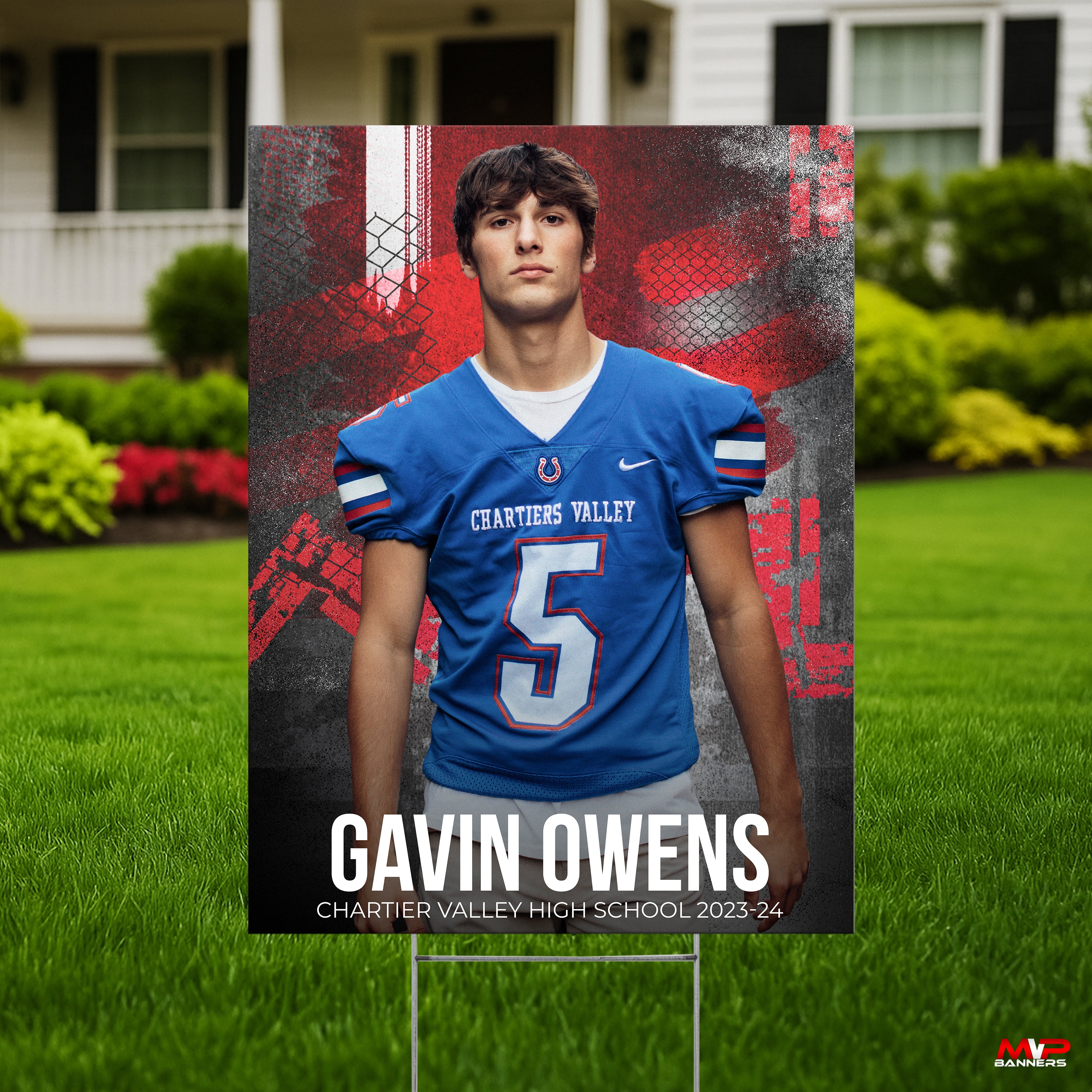 Printed Sports Yard Sign | Senior Night Poster | Football | Nexus