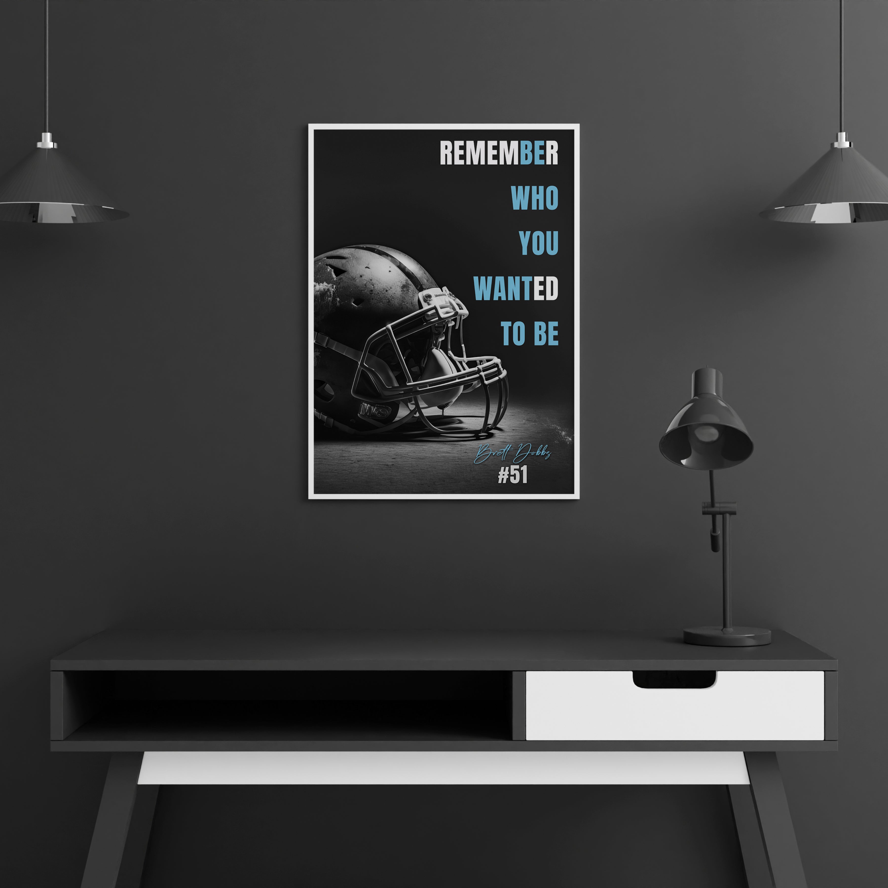 Motivational Quotes For Athletes | Inspiring Sports Quotes | Wall-Art | Football