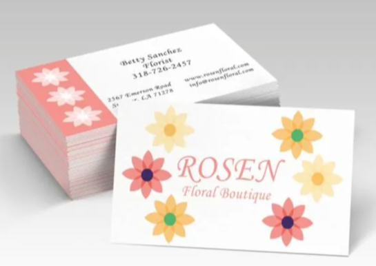 Standard Business Cards
