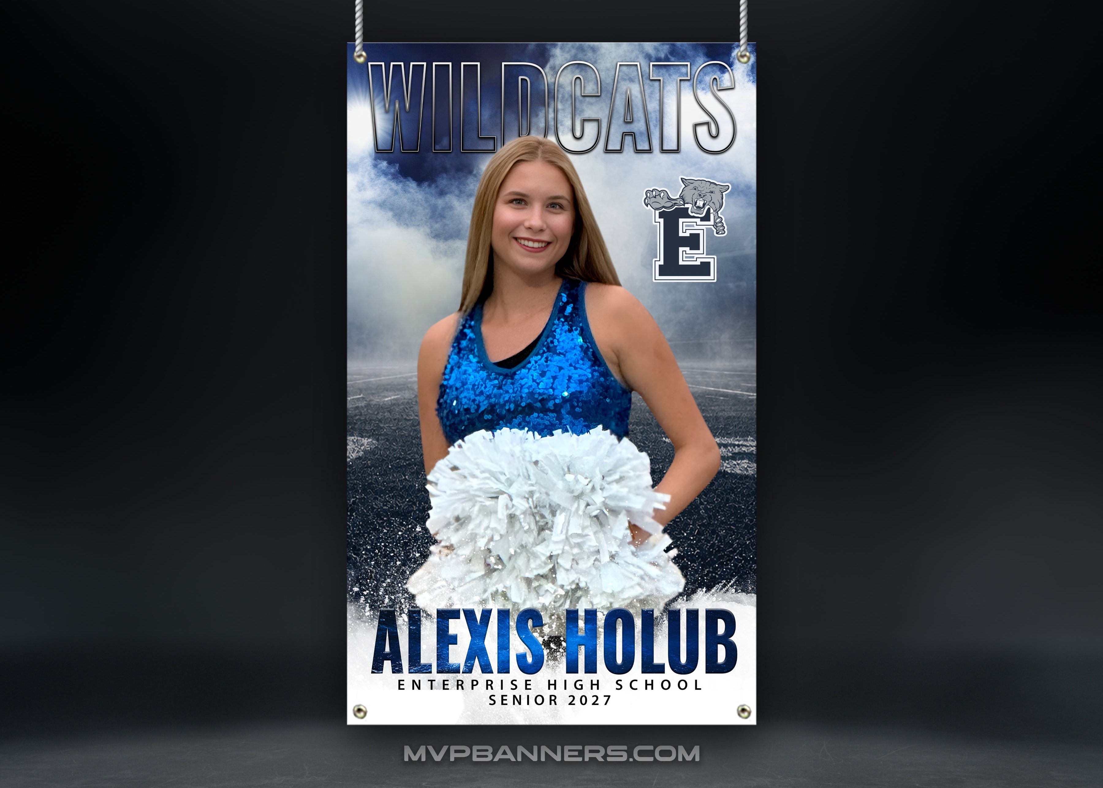 Custom Cheer or Dance Senior Night Banner | Showtime