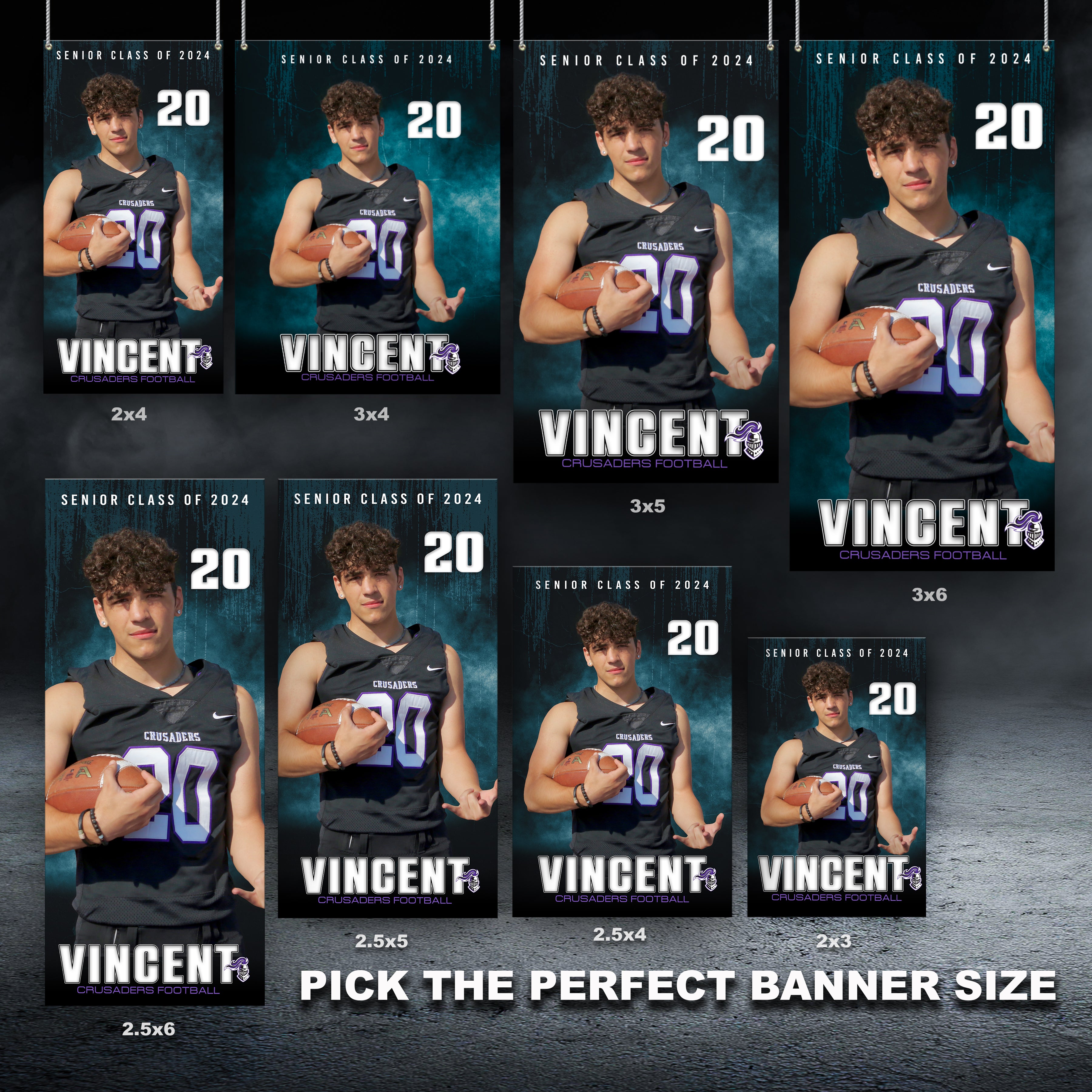 Custom Graduation Banner | Senior Night | Modern Class