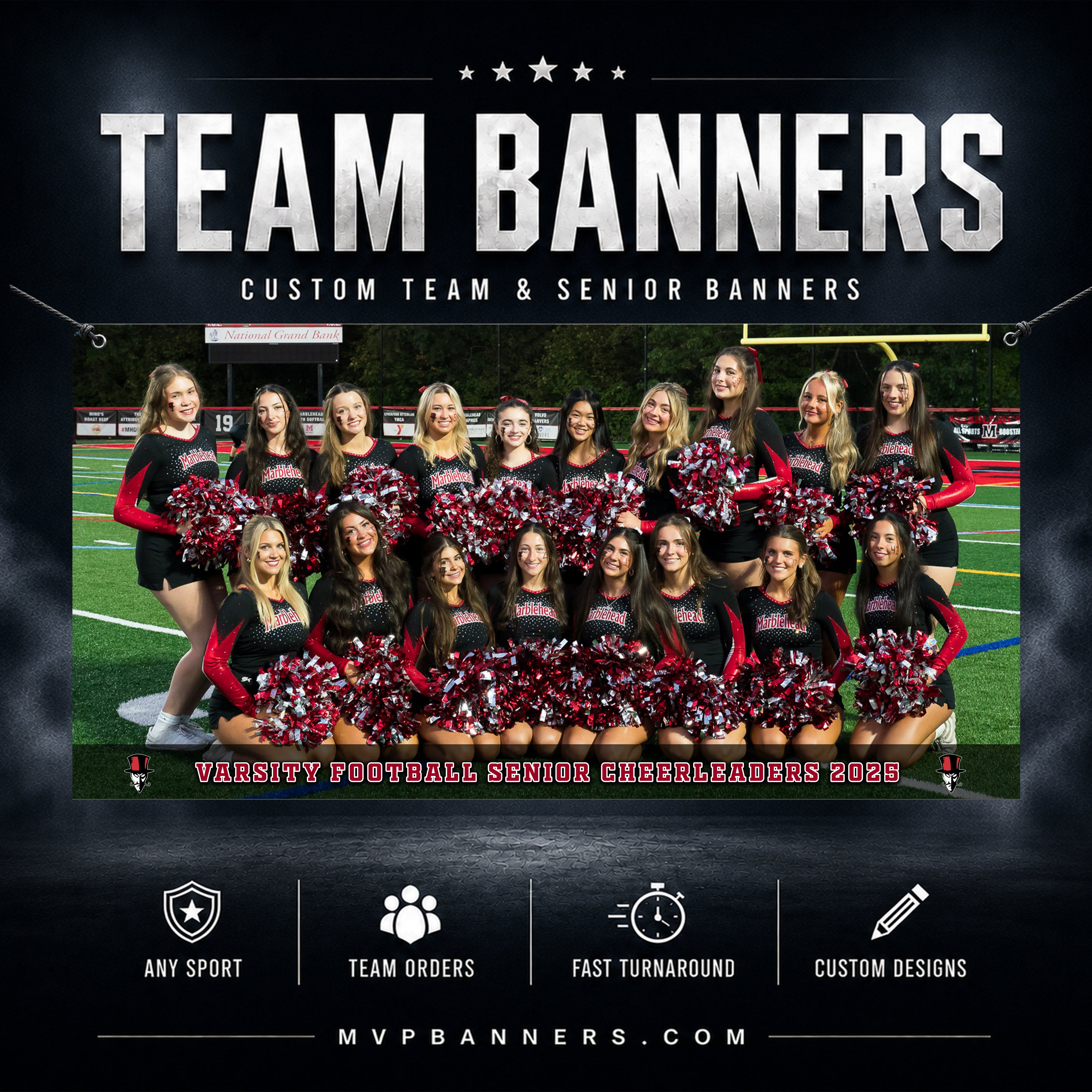Custom Team Banners | Personalized Sports Team Banners | Legacy