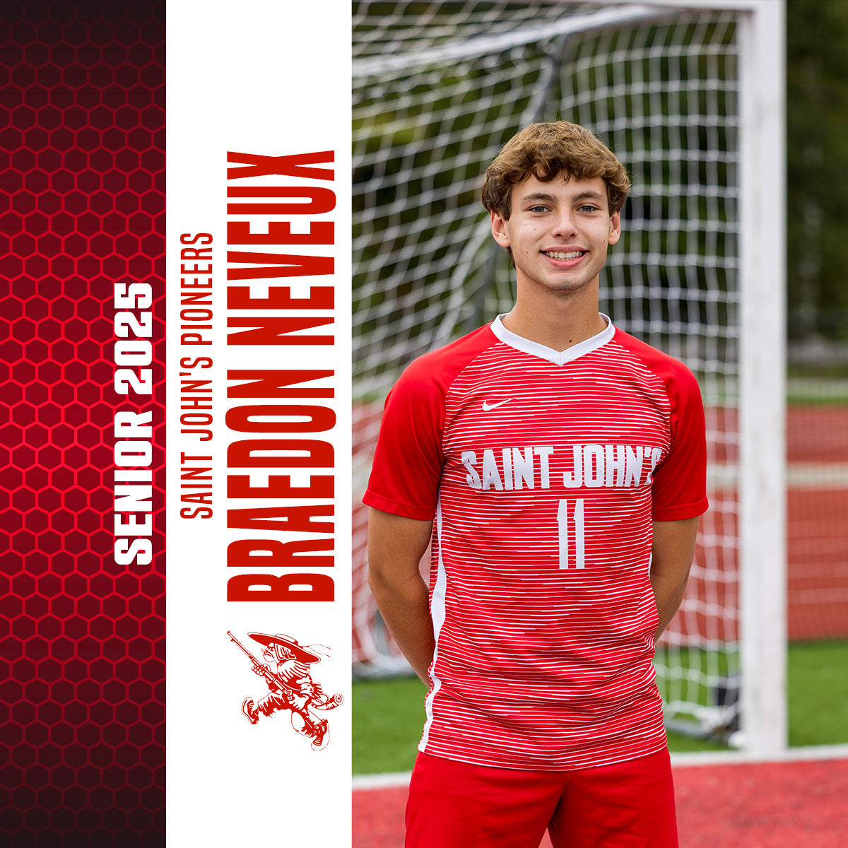 Sports Team Spirit Button | Personalized Button | Senior Night | Soccer | Champion's Pride