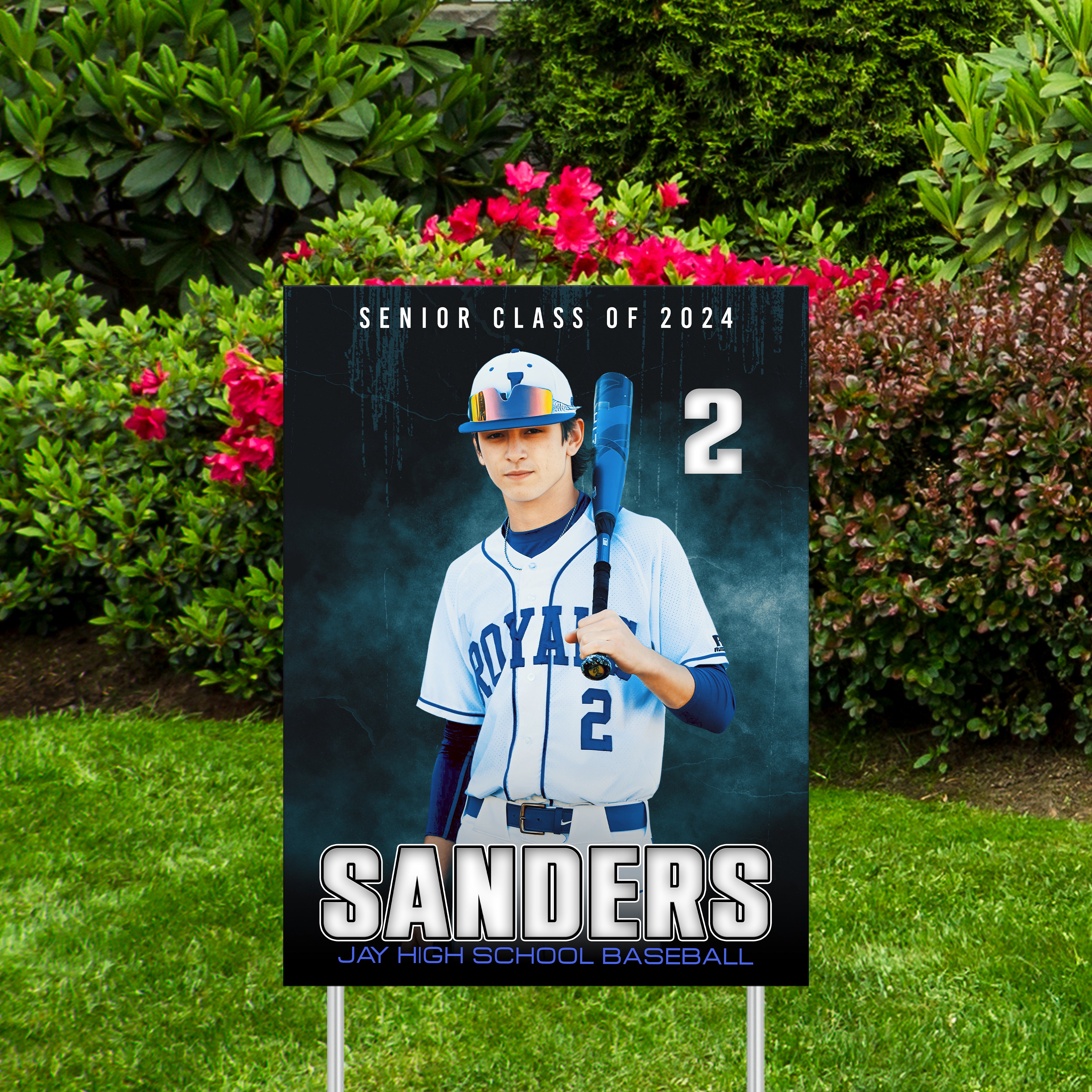 Printed Sports Yard Sign | Senior Night Poster | Baseball | Odyssey