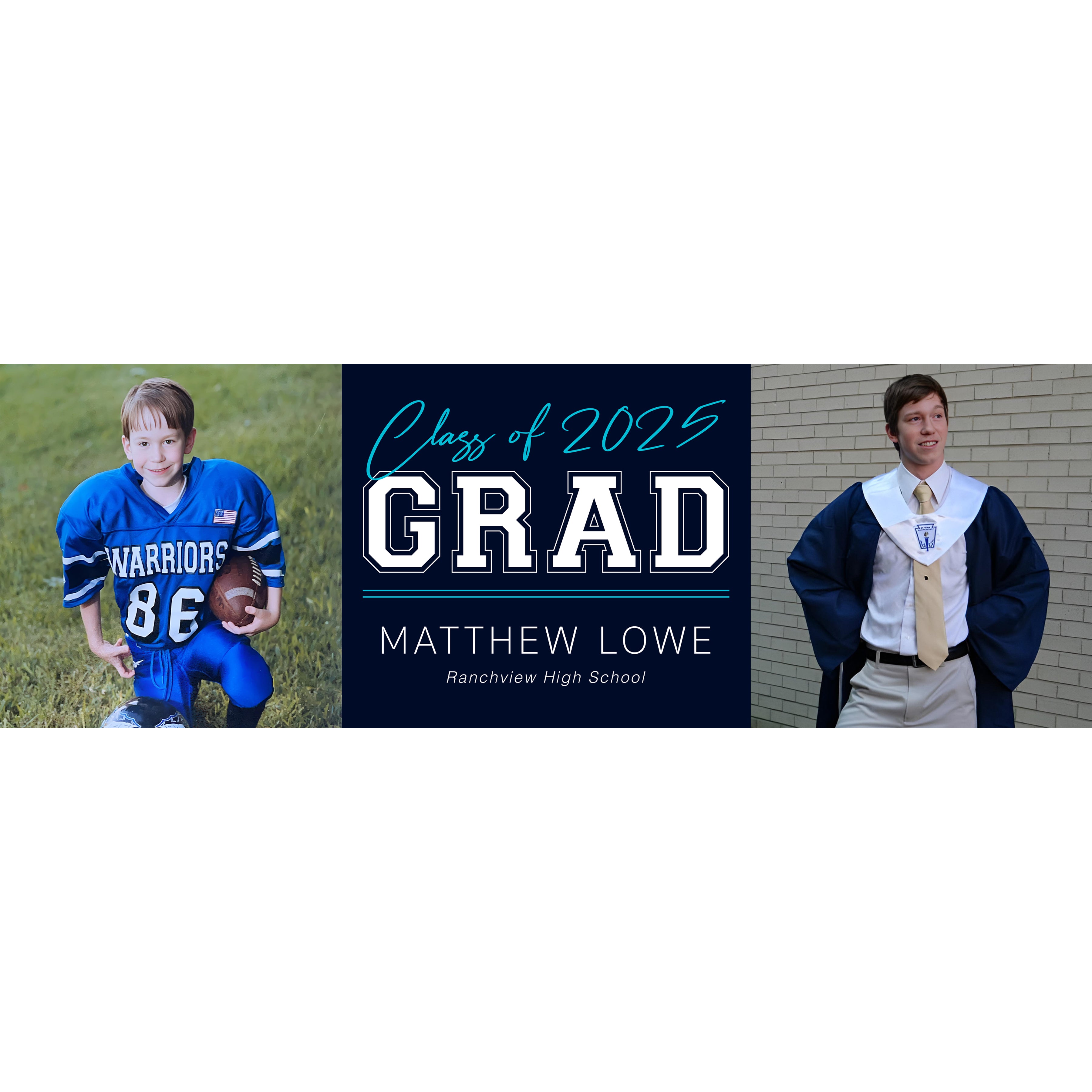 Custom Graduation Banner | Senior Night | Senior Spotlight