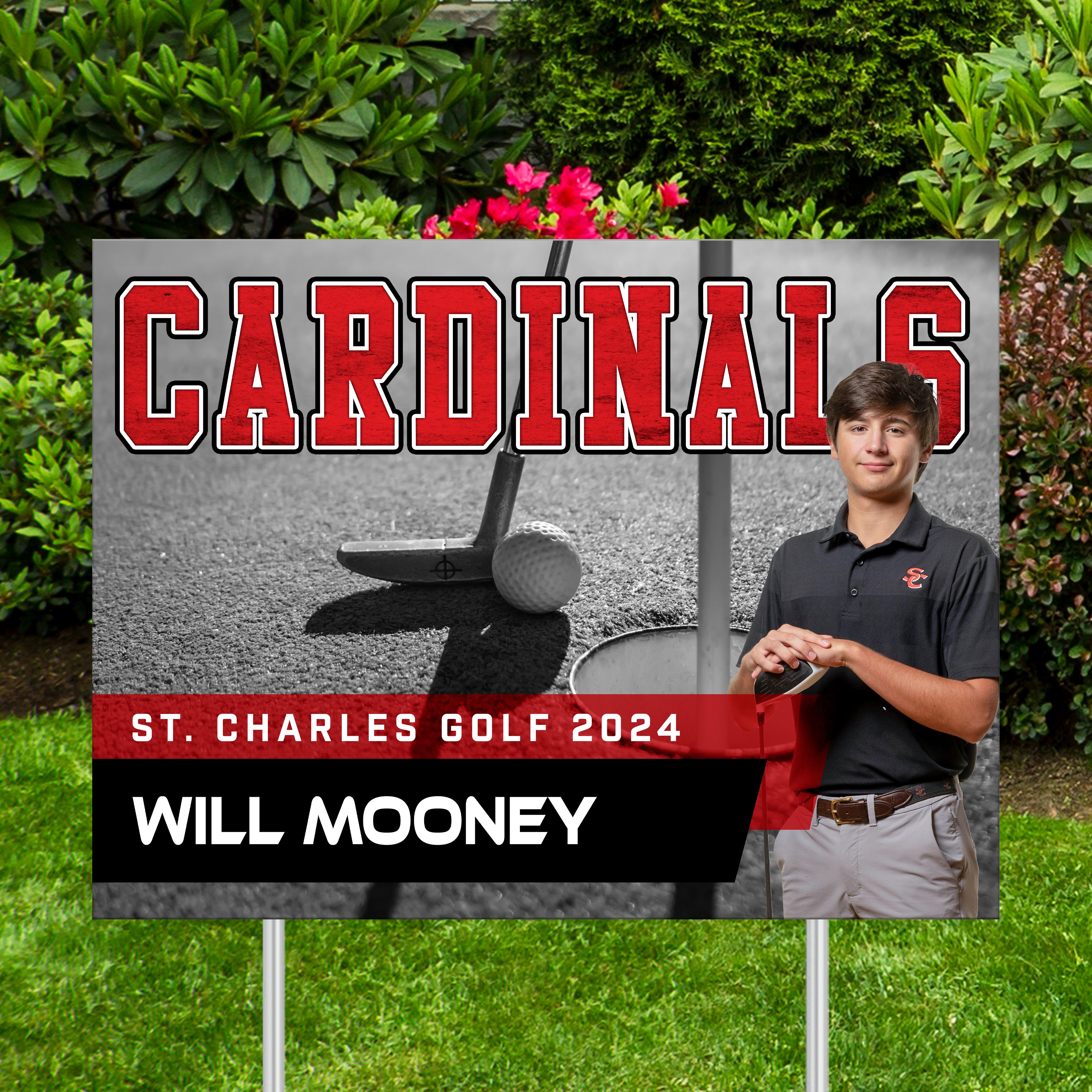 Custom Sports Banner | Senior Night | Breaking Boundaries Golf