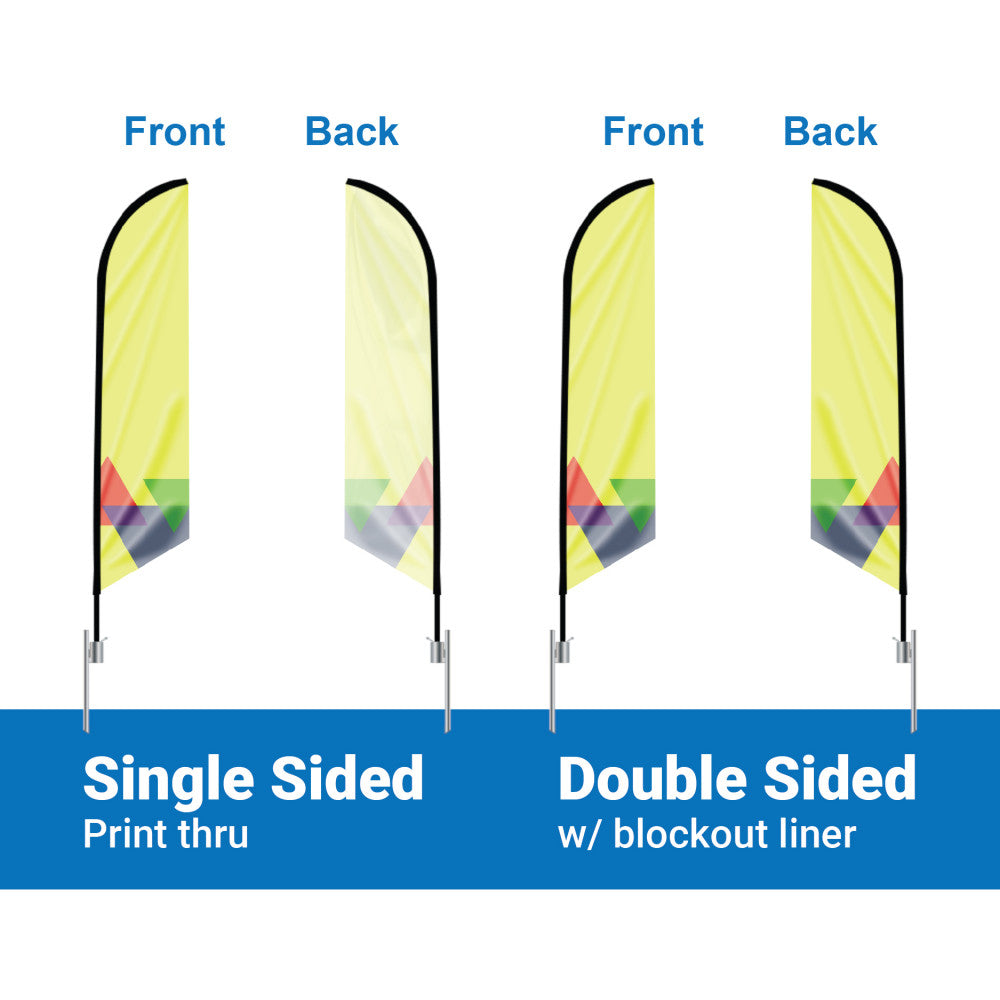 Feather Angled Flag