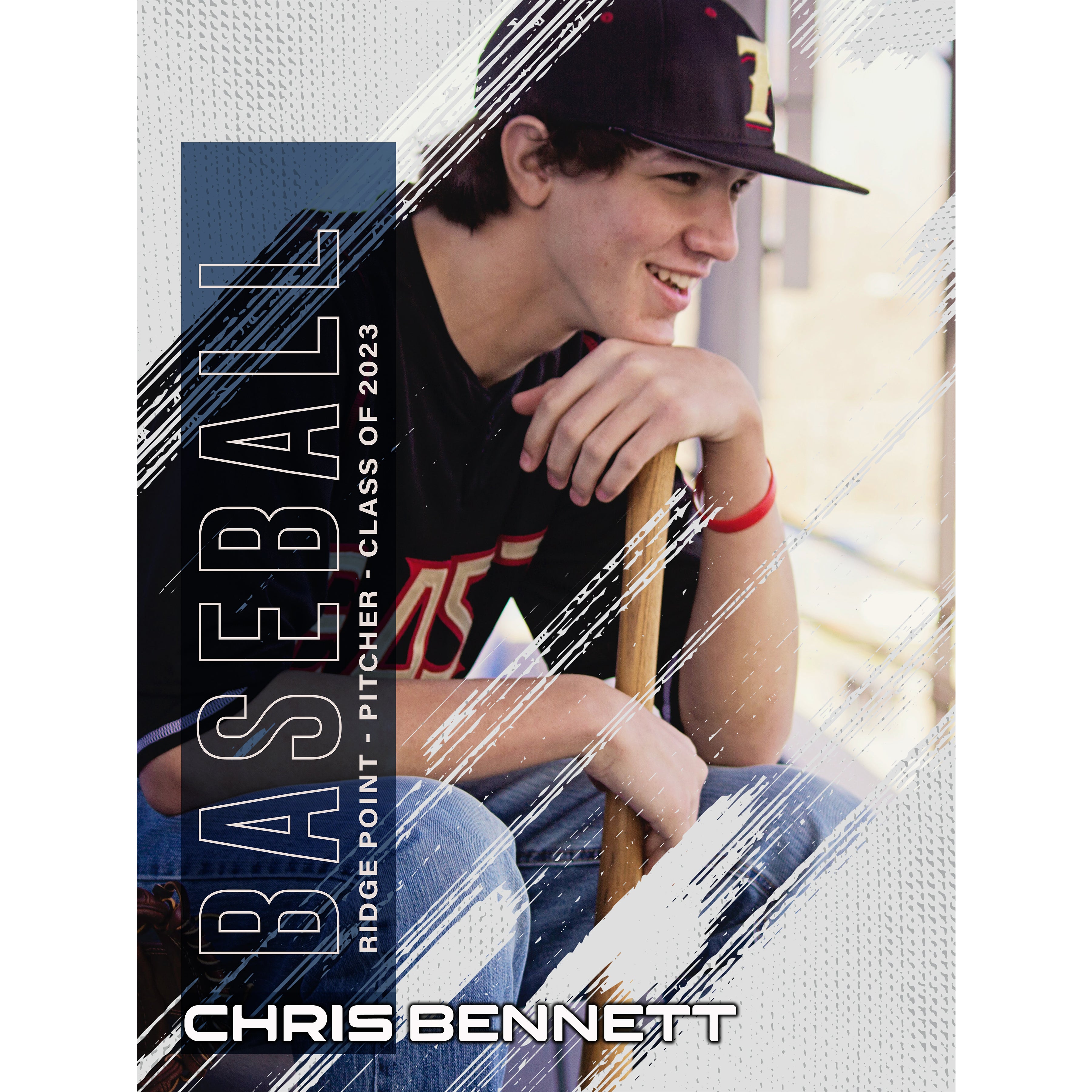 Printed Sports Yard Sign | Senior Night Poster | Baseball | Event Ticket